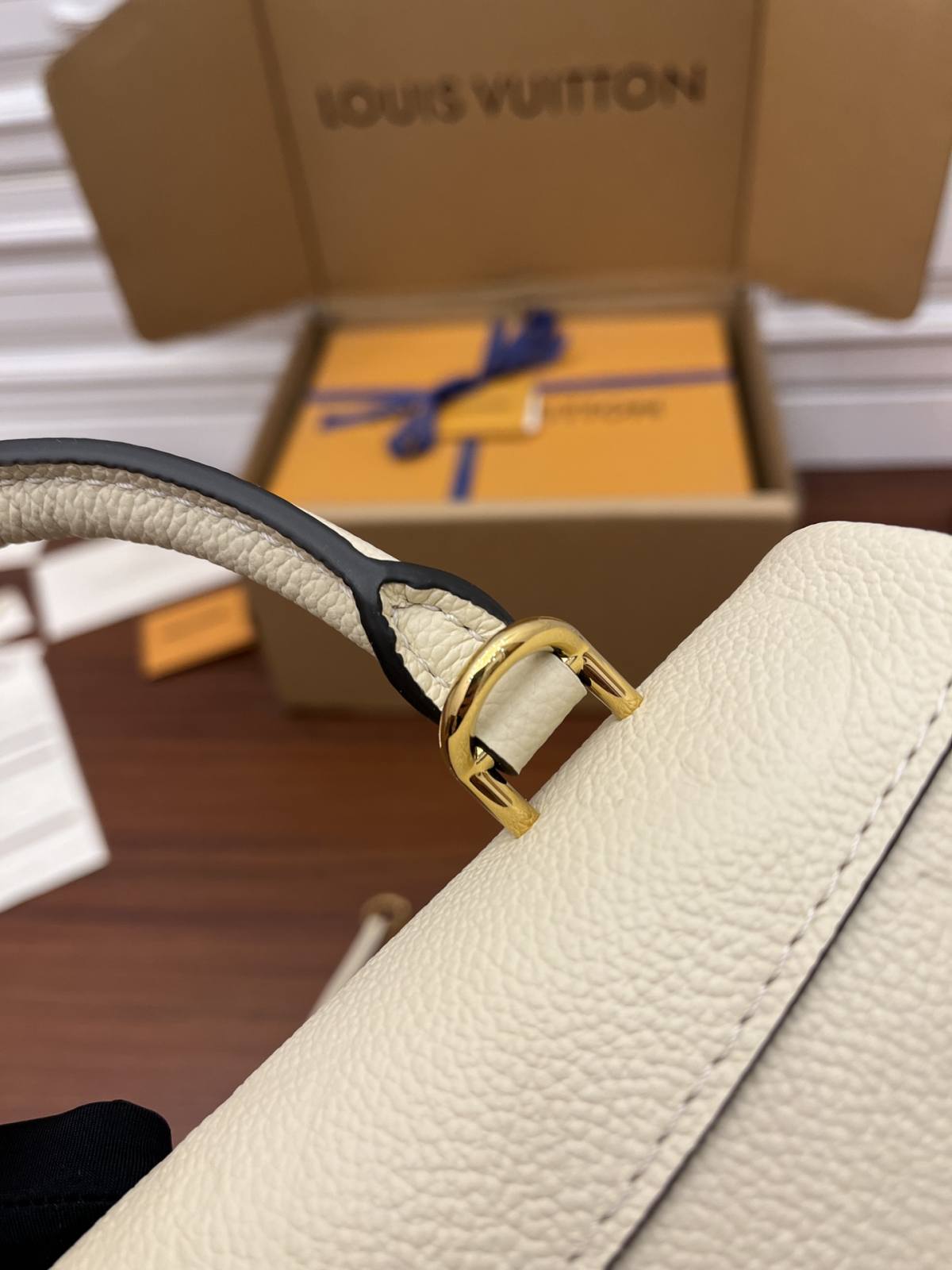 Ellebag Factory’s Replication Techniques for Louis Vuitton Madeleine BB in Milk Cream Full Leather (M46008)-Toko Online Tas Louis Vuitton Palsu Kualitas Terbaik, Tas desainer replika ru