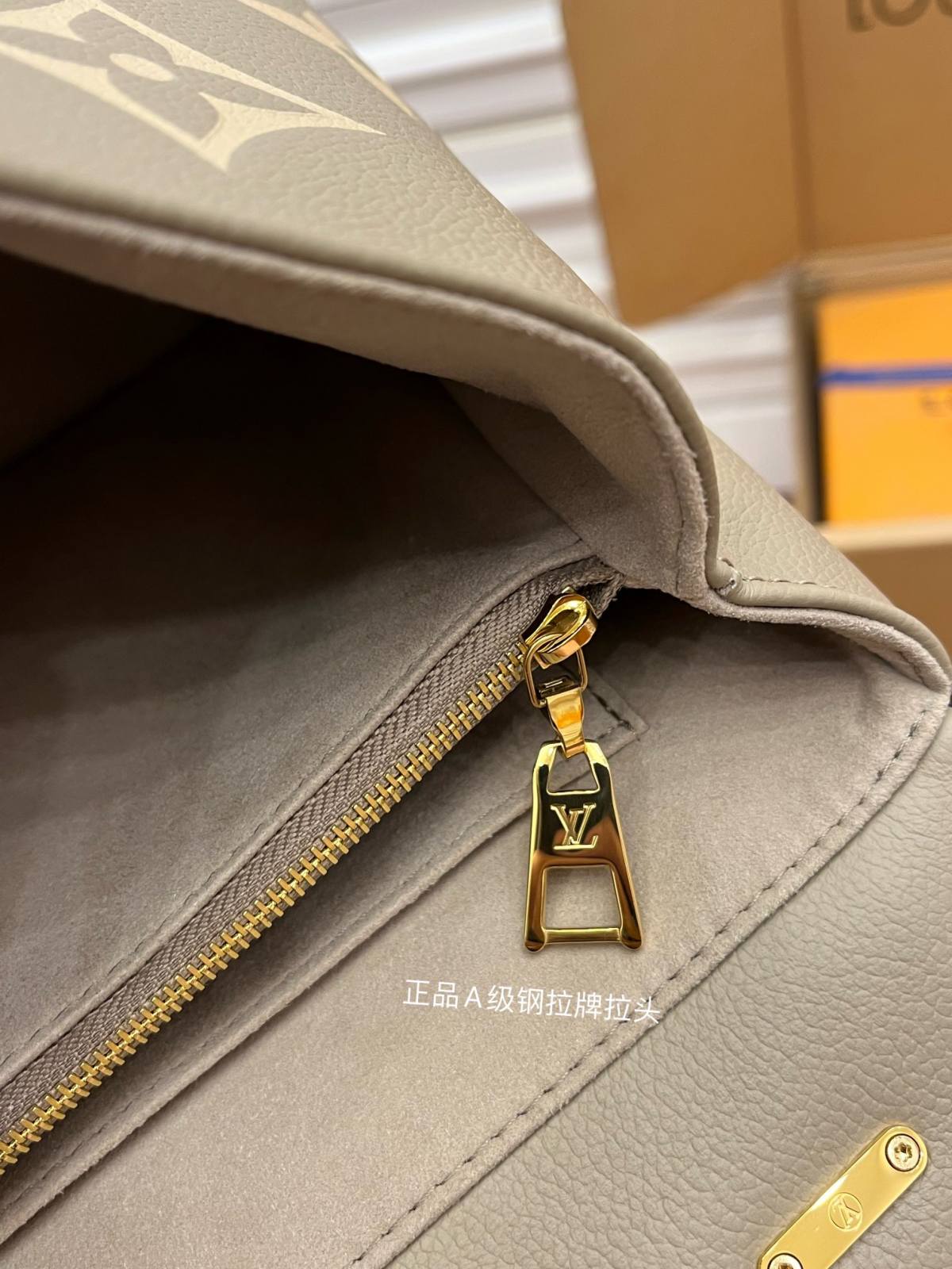 Ellebag Factory’s Replication Techniques for Louis Vuitton M46041 Bicolor Embossed Grained Calfskin Madeleine Medium Handbag-Best Quality Fake Louis Vuitton Bag Online Store, Replica designer bag ru