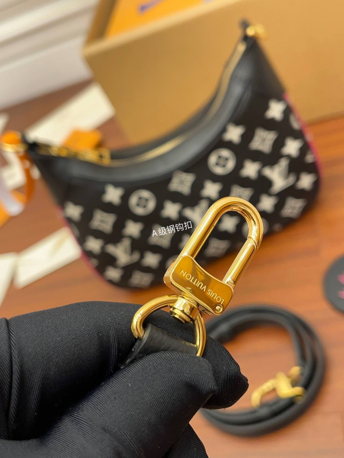 Ellebag Factory’s Replication Techniques for Louis Vuitton BAGATELLE Handbag (M46091) Black-Інтэрнэт-крама падробленай сумкі Louis Vuitton лепшай якасці, рэплікі дызайнерскай сумкі ru