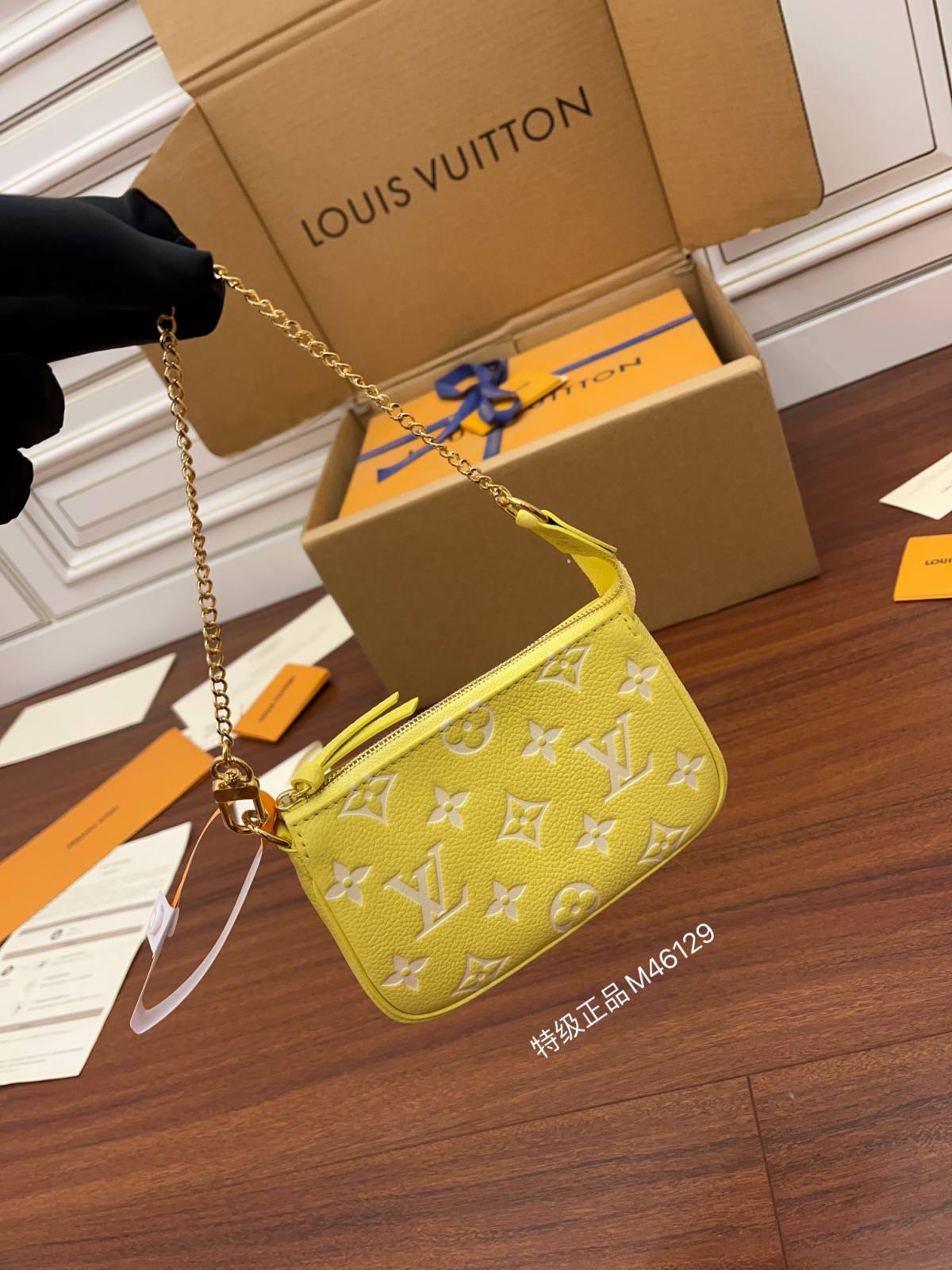 Ellebag Factory Replication Techniques for Louis Vuitton M46129 Mini Pochette Accessoires Clutch-മികച്ച ഗുണനിലവാരമുള്ള വ്യാജ ലൂയിസ് വിറ്റൺ ബാഗ് ഓൺലൈൻ സ്റ്റോർ, റെപ്ലിക്ക ഡിസൈനർ ബാഗ് ru