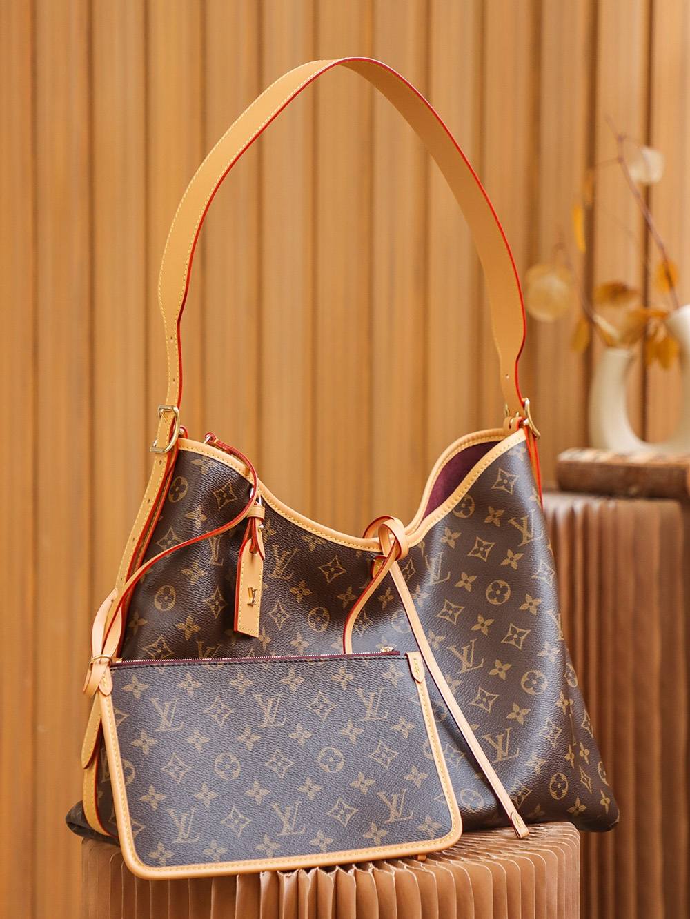 Ellebag Factory Replication Techniques for Louis Vuitton Carryall Small M46197-Best Quality Fake Louis Vuitton Bag Online Store, Replica designer bag ru