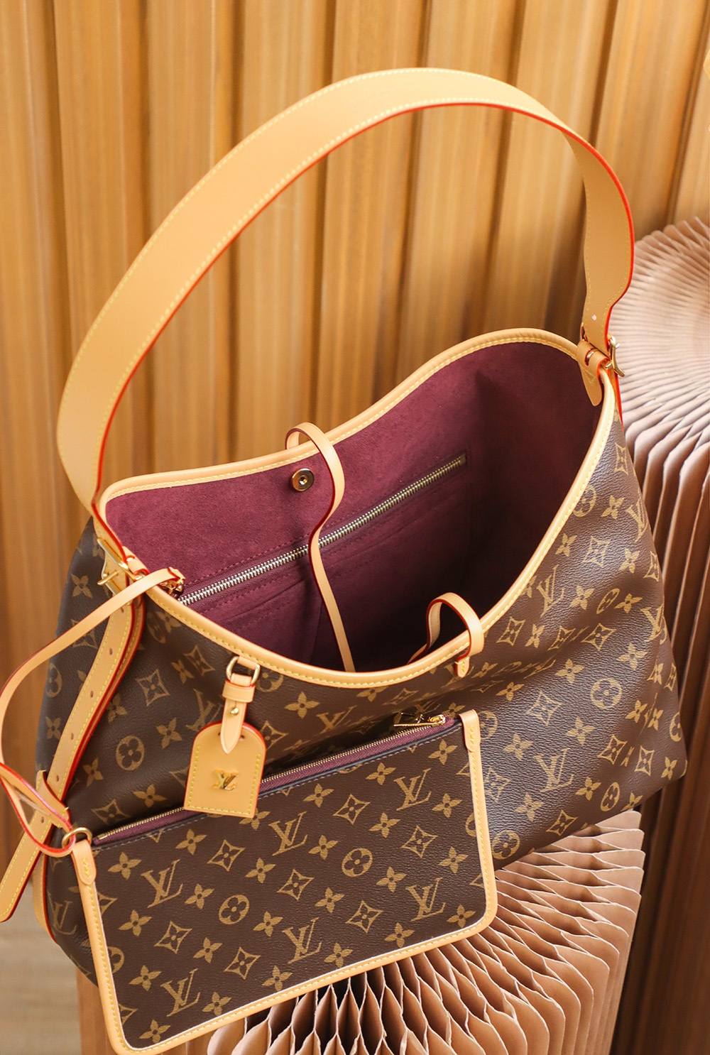 Ellebag Factory Replication Techniques for Louis Vuitton Carryall Small M46197-Best Quality Fake Louis Vuitton Bag Online Store, Replica designer bag ru