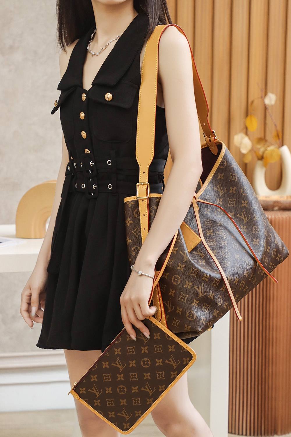 Ellebag Factory Replication Techniques for Louis Vuitton Carryall Small M46197-Toko Online Tas Louis Vuitton Palsu Kualitas Terbaik, Tas desainer replika ru