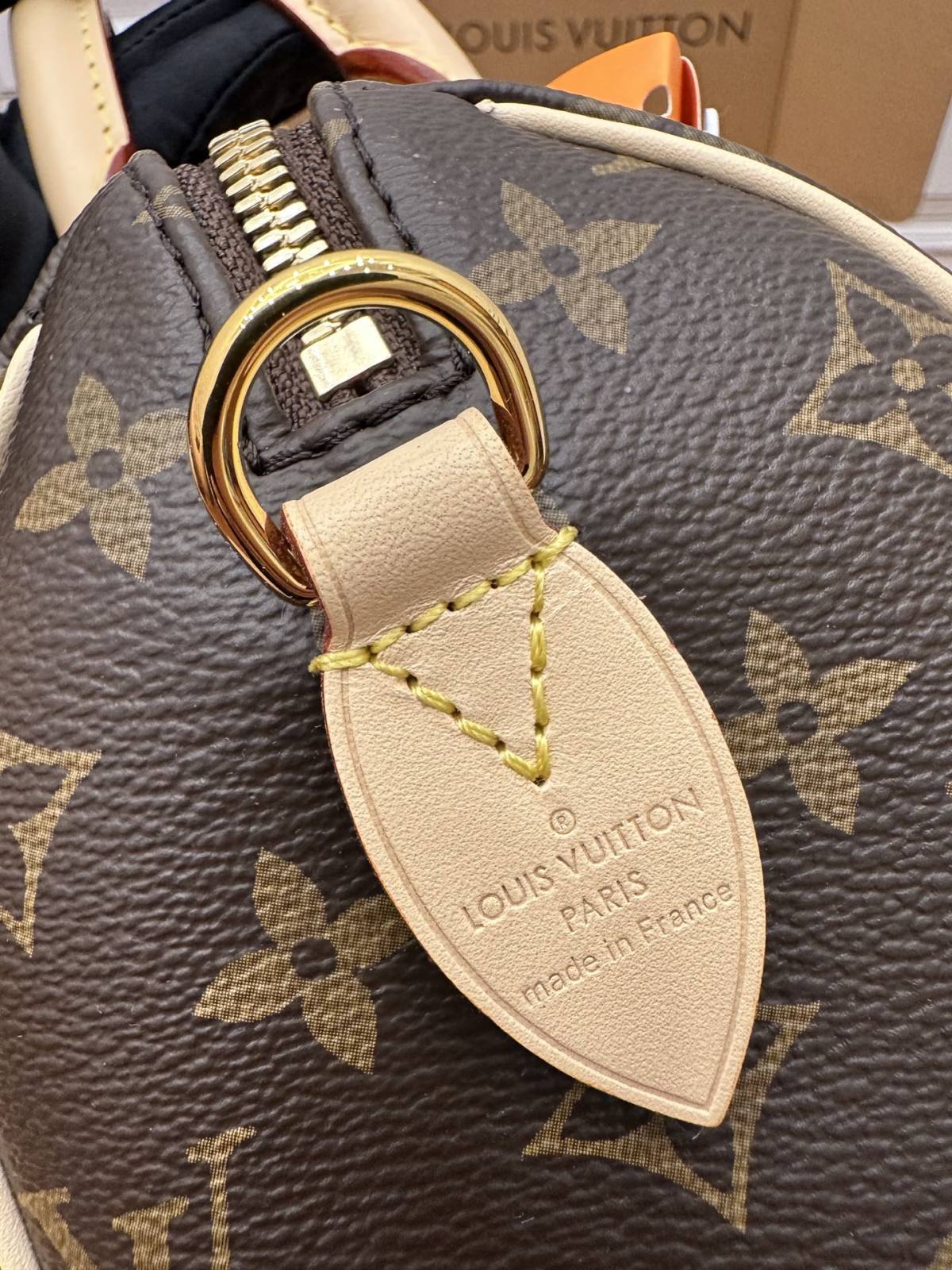 Ellebag Factory Replication Techniques for Louis Vuitton Speedy Bandoulière 20 Handbag (M46222)-Najlepsza jakość fałszywych torebek Louis Vuitton Sklep internetowy, projektant repliki torebki ru