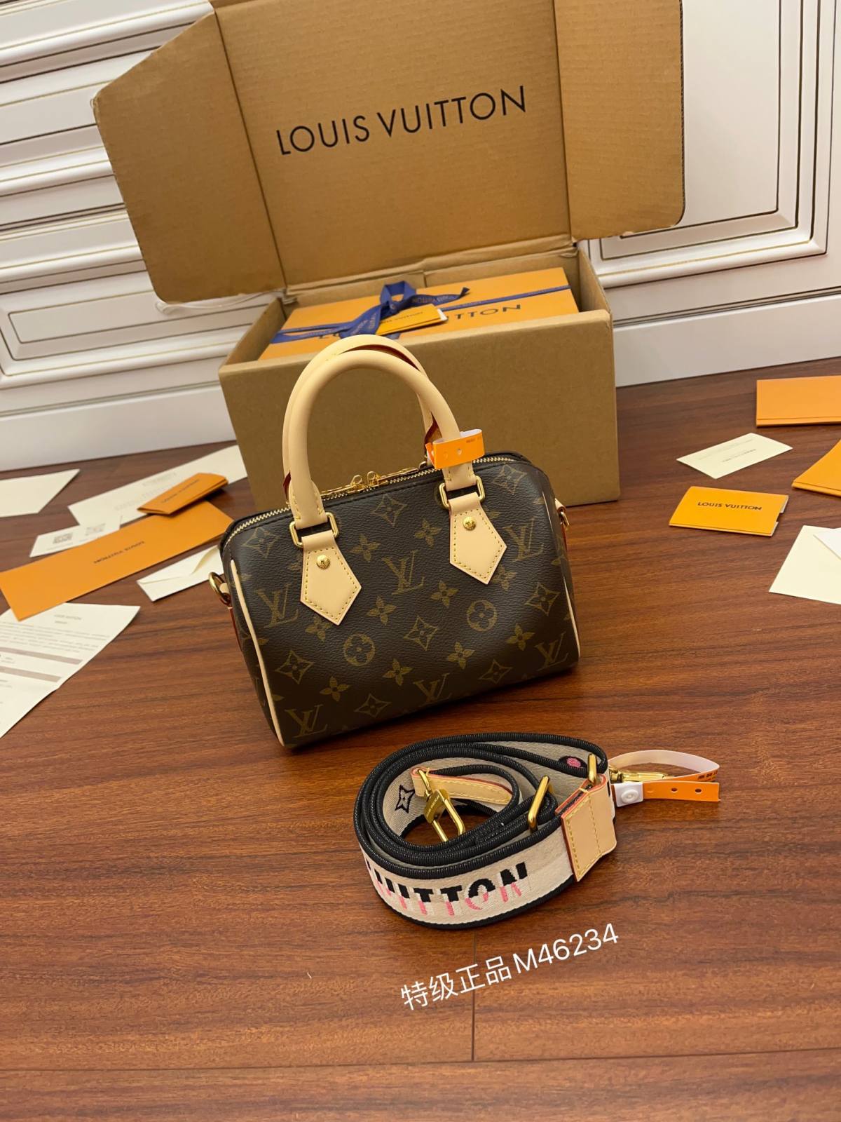 Ellebag Factory Replication Techniques for Louis Vuitton SPEEDY 20 Pillow Bag (M46234)-最高品質の偽のルイヴィトンバッグオンラインストア、レプリカデザイナーバッグru