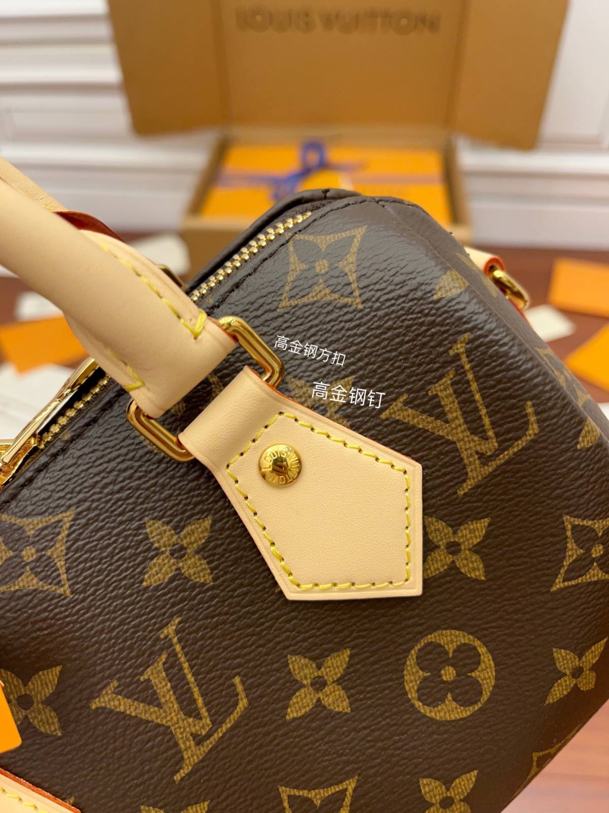 Ellebag Factory Replication Techniques for Louis Vuitton SPEEDY 20 Pillow Bag (M46234)-Beste Qualität gefälschte Louis Vuitton-Taschen Online-Shop, Replik-Designer-Tasche ru