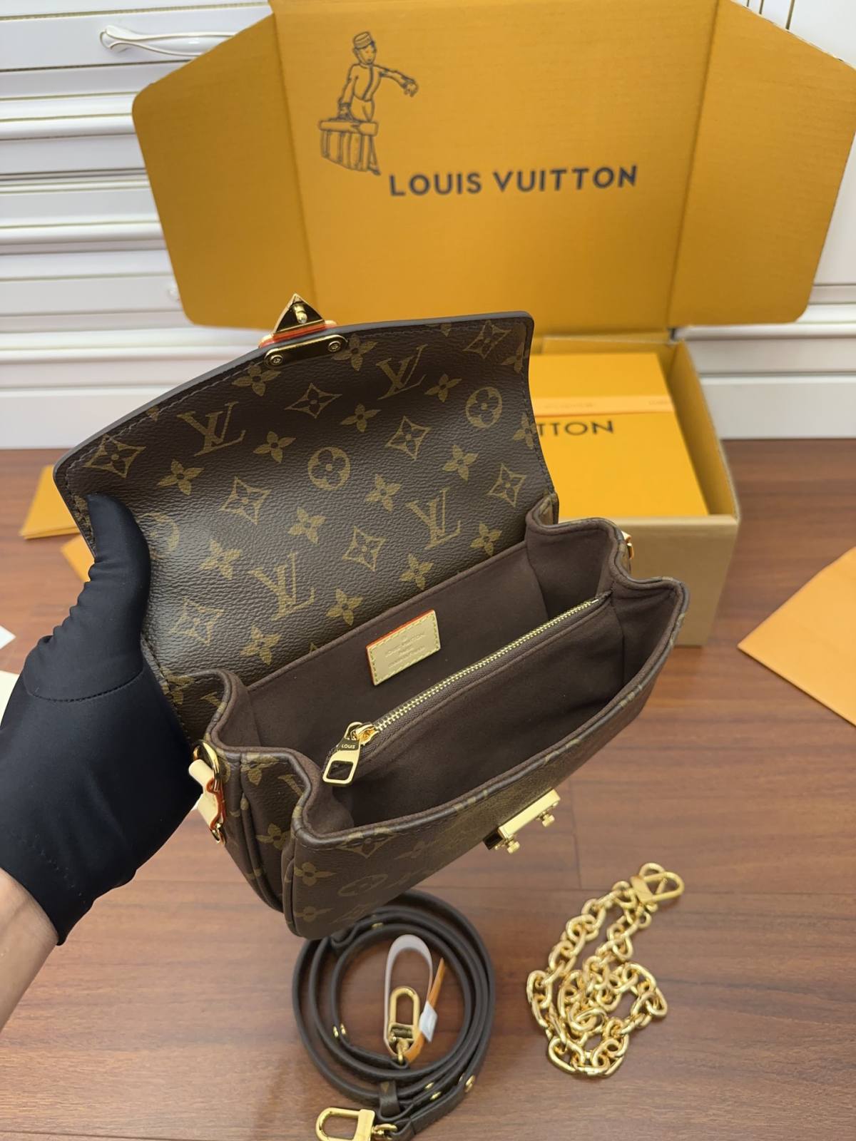 Ellebag Factory Replication Techniques for Louis Vuitton Pochette Métis Metis East West Handbag (M46279)-Najlepsza jakość fałszywych torebek Louis Vuitton Sklep internetowy, projektant repliki torebki ru