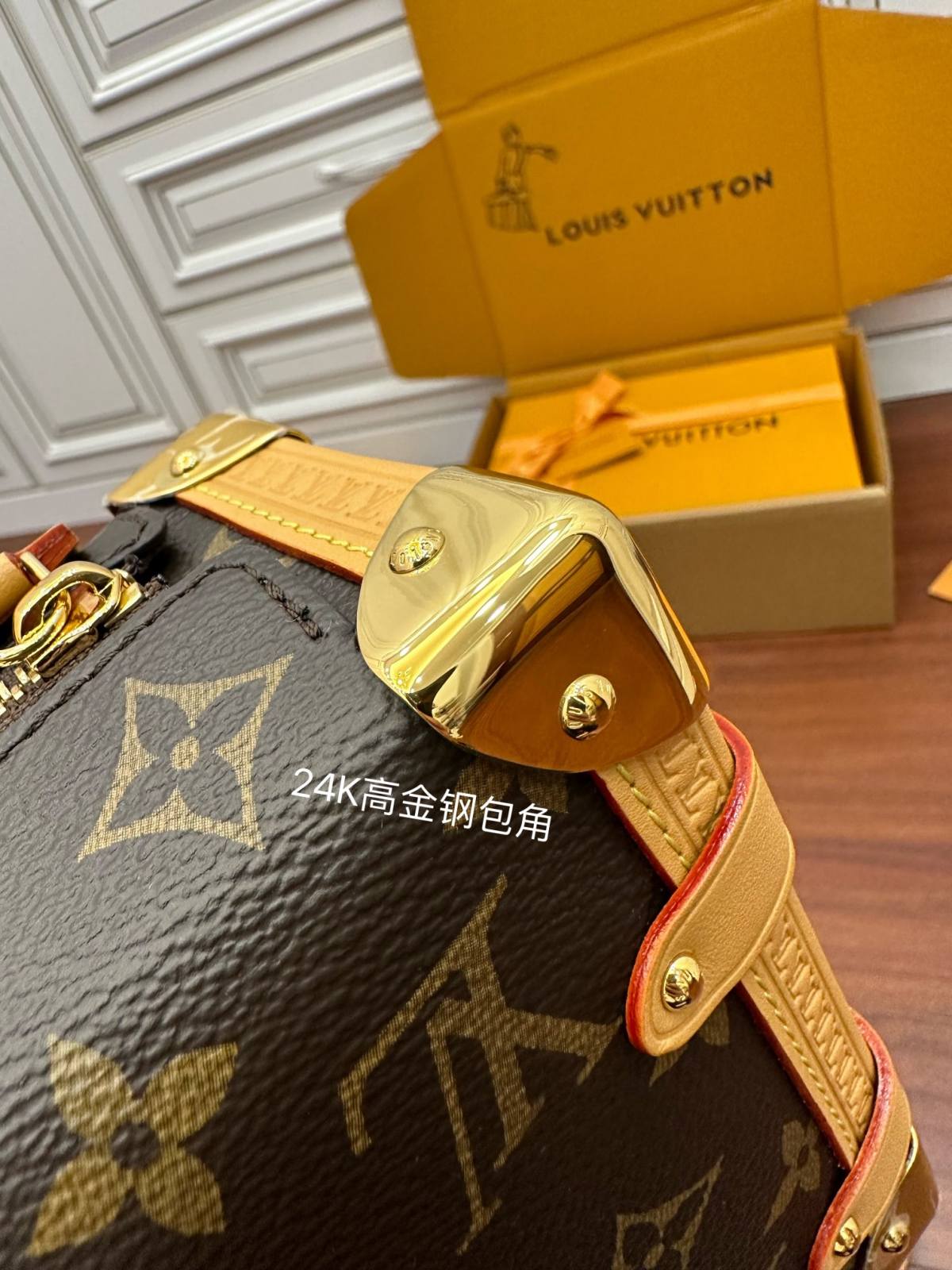 Ellebag Factory Replication Technique – Louis Vuitton SIDE TRUNK Handbag (M46358)-Beste kwaliteit nep Louis Vuitton tas online winkel, replica designer tas ru