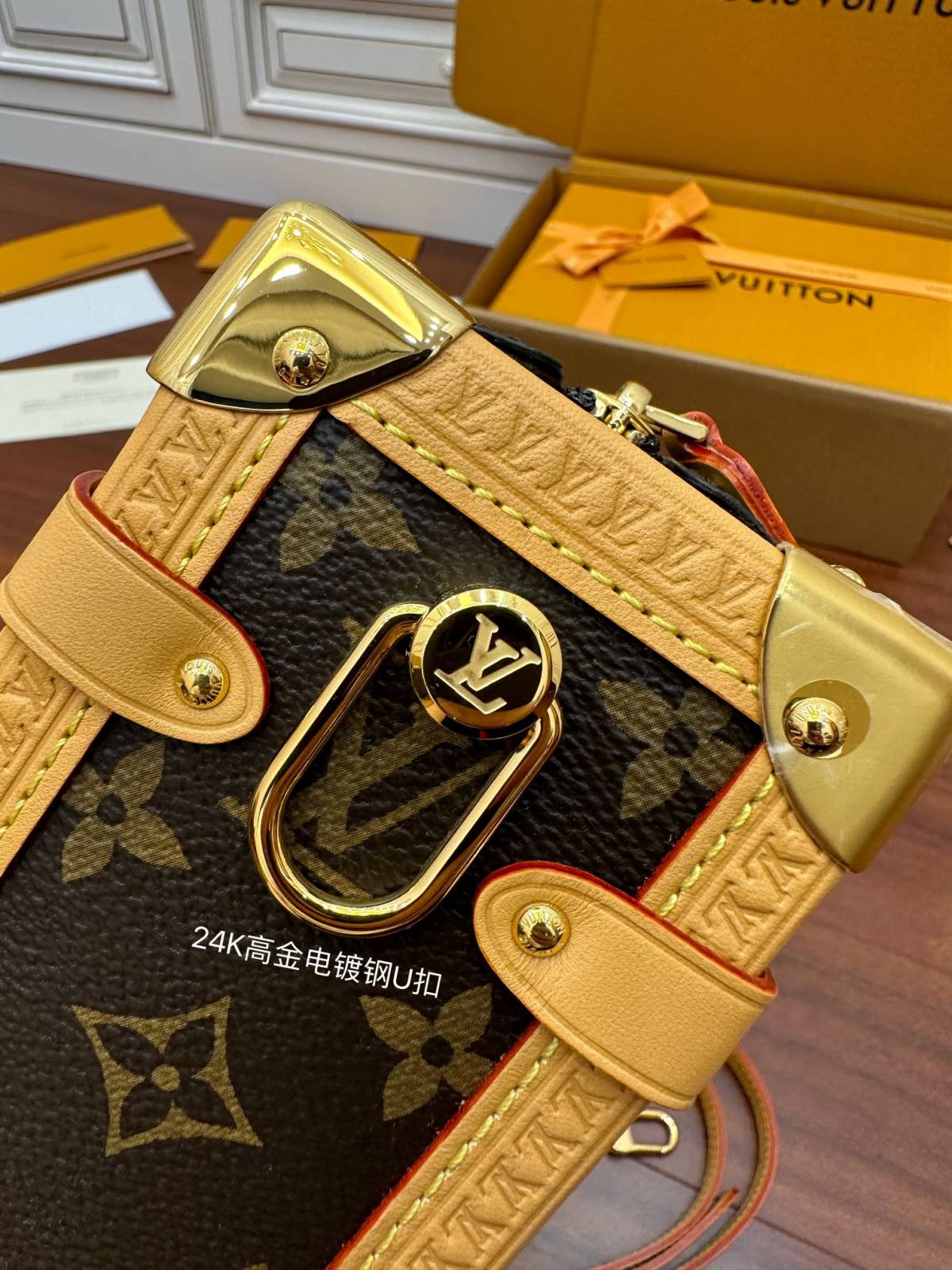 Ellebag Factory Replication Technique – Louis Vuitton SIDE TRUNK Handbag (M46358)-Best Quality Fake Louis Vuitton Bag Online Store, Replica designer bag ru