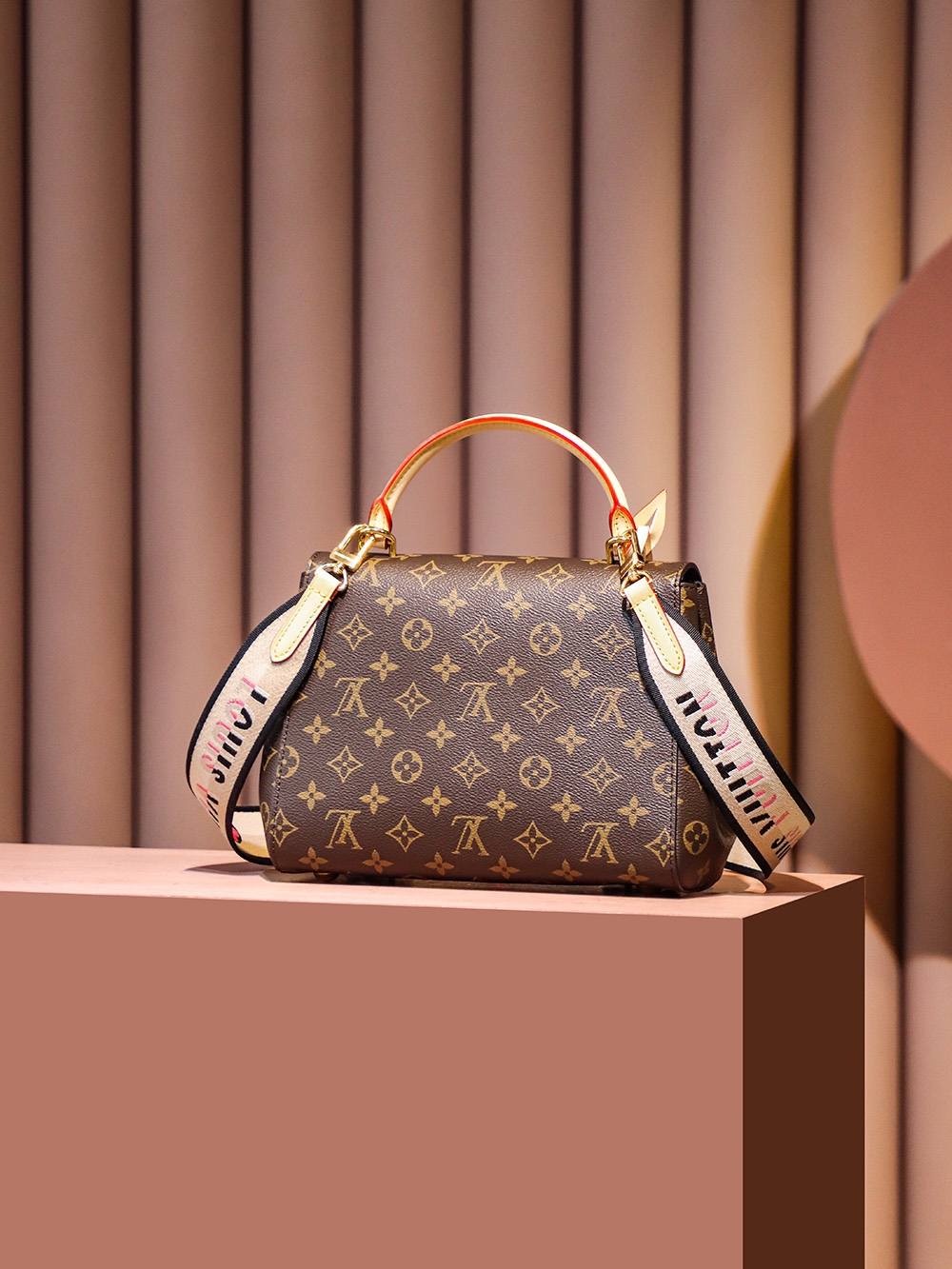 Ellebag Factory Replication Technique – Louis Vuitton CLUNY Handbag (M46372)-Umgangatho ogqwesileyo woMgangatho weFake weLouis Vuitton kwiVenkile ye-Intanethi, ibhegi yomyili weReplica ru