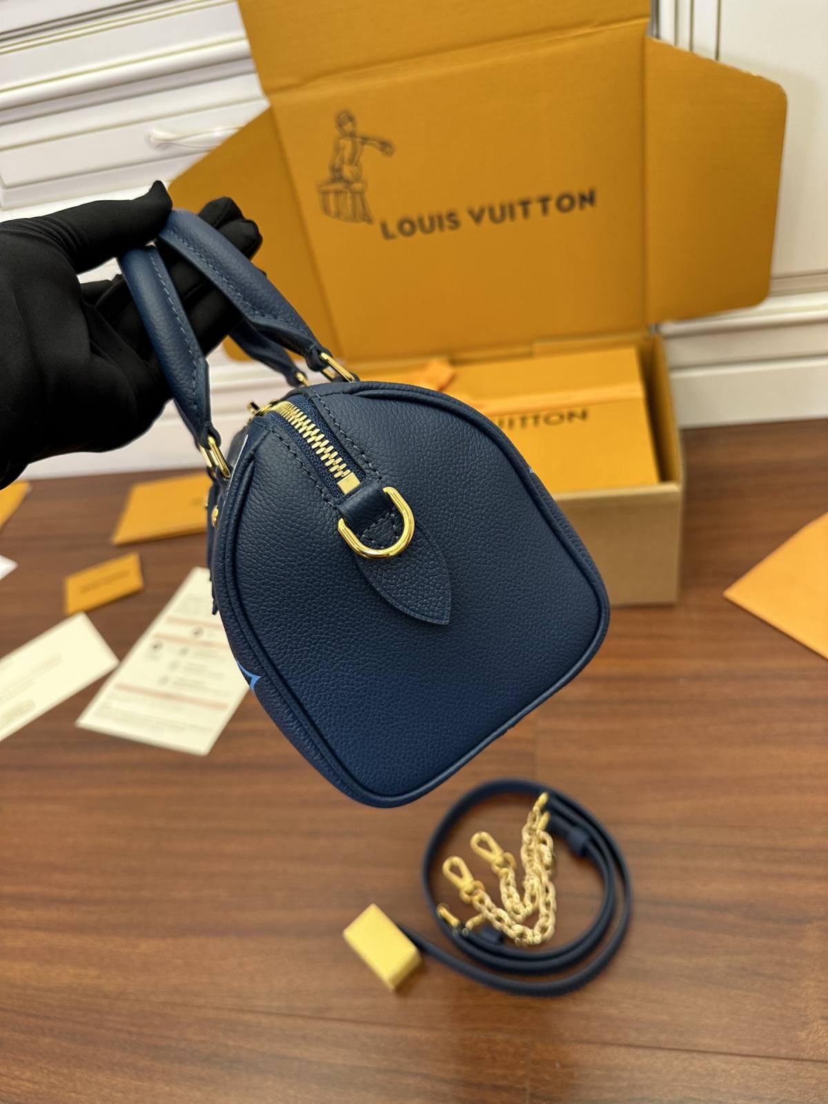 Ellebag Factory Replication Technique – Louis Vuitton SPEEDY BANDOULIÈRE 20 (M46517)-Toko Online Tas Louis Vuitton Palsu Kualitas Terbaik, Tas desainer replika ru