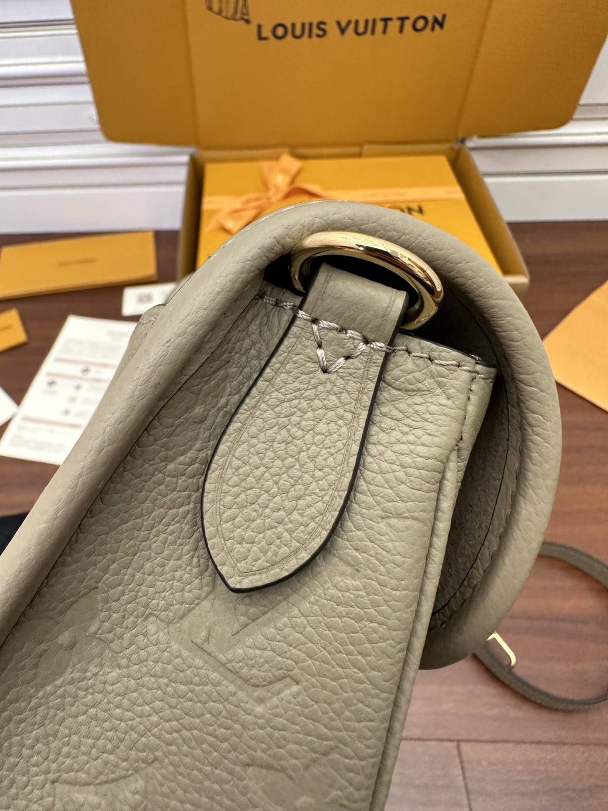 Ellebag Factory Replication Technique – Louis Vuitton Diane Elephant Grey Print Handbag (M46583)-Najlepsza jakość fałszywych torebek Louis Vuitton Sklep internetowy, projektant repliki torebki ru