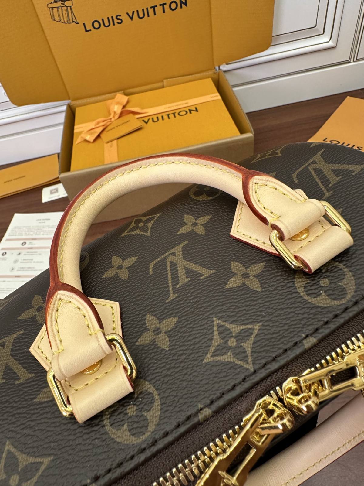 Ellebag Factory Replication Technique – Louis Vuitton SPEEDY BANDOULIÈRE 20 Handbag (M46594)-Najlepsza jakość fałszywych torebek Louis Vuitton Sklep internetowy, projektant repliki torebki ru