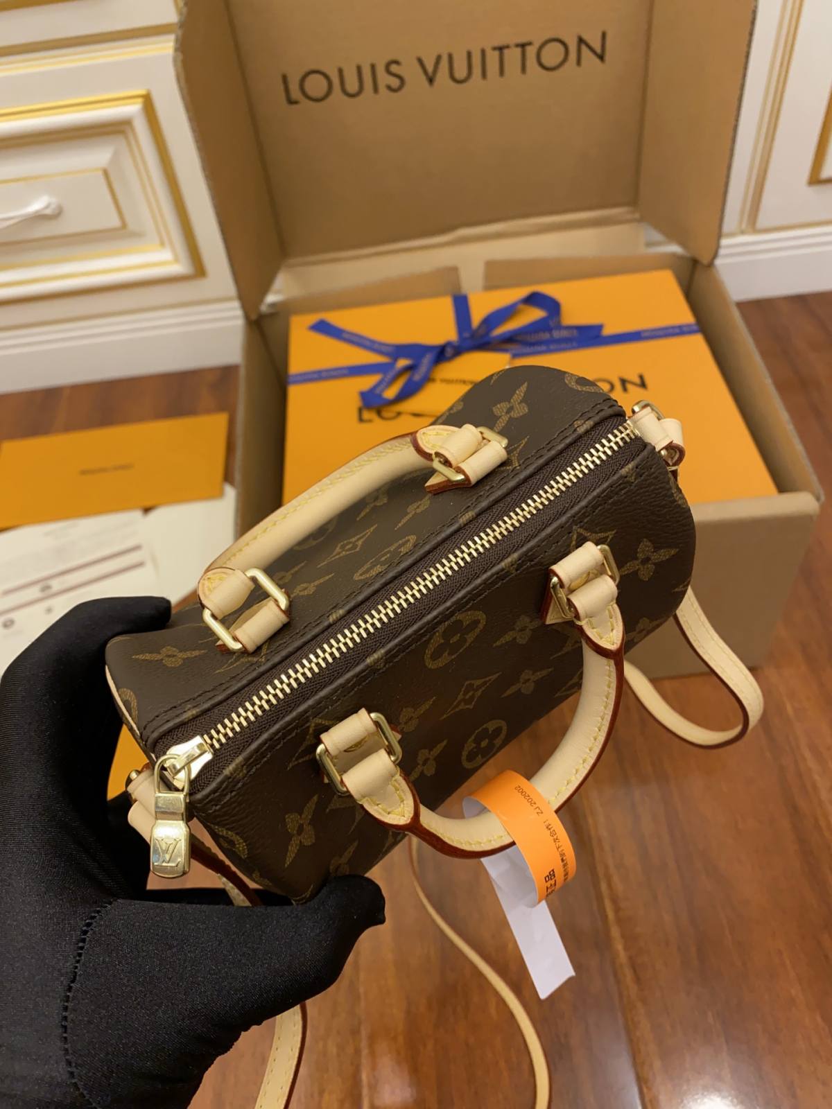 Ellebag’s Replica Artistry: LV Nano Speedy Handbag (M61252)-بہترین معیار کا جعلی لوئس ووٹن بیگ آن لائن اسٹور، ریپلیکا ڈیزائنر بیگ آر یو