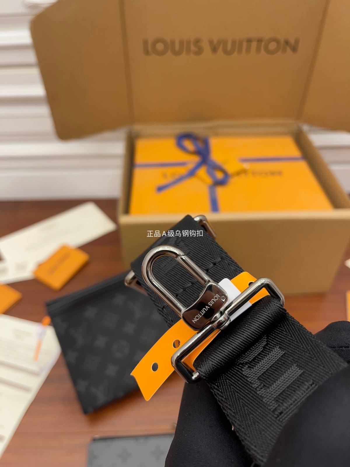 Ellebag Factory’s Exquisite Replication of Louis Vuitton M81124 Monogram Eclipse Black Gaston-Toko Online Tas Louis Vuitton Palsu Kualitas Terbaik, Tas desainer replika ru