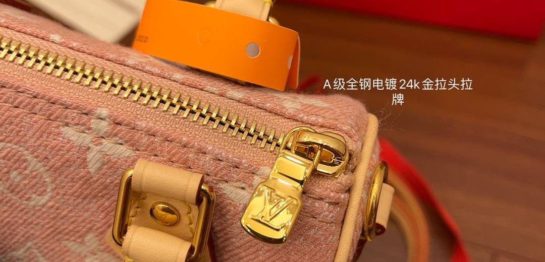 Ellebag Factory’s Replication Craftsmanship for Louis Vuitton M81213 Nano Speedy Handbag in Pink-Bedste kvalitet Fake Louis Vuitton Bag Online Store, Replica designer bag ru