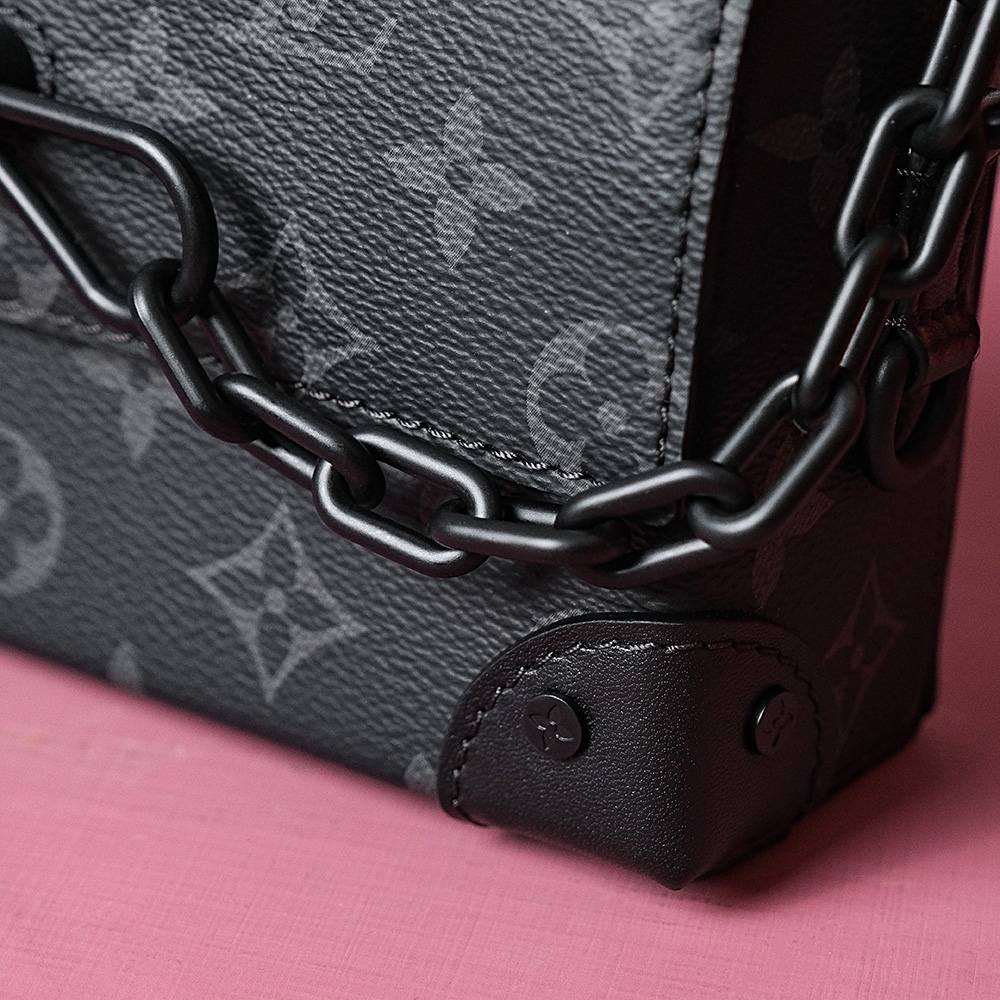 Ellebag Factory’s Replication Expertise: Louis Vuitton STEAMER Mini Handbag (M81783) – Monogram Eclipse Black-Ti o dara ju Didara iro Louis Vuitton apo Online itaja, Ajọra onise apo ru