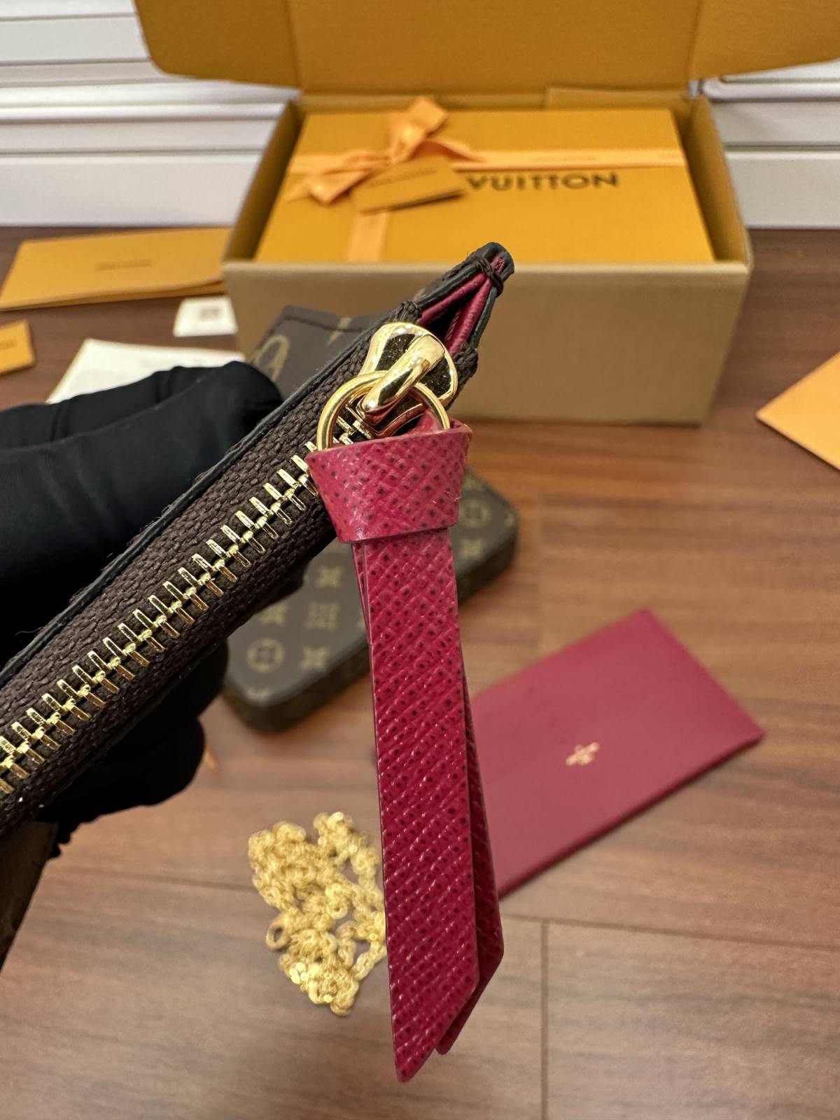 Ellebag Factory’s Exquisite Replication of Louis Vuitton Pochette FÉLICIE Felicie Handbag (M61276/M81896) – Monogram-Legjobb minőségű hamis Louis Vuitton táska online áruház, replika designer táska ru