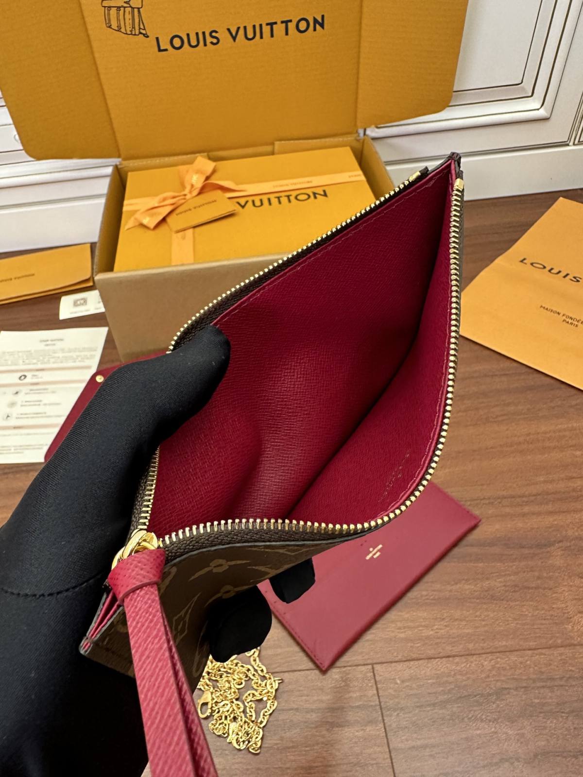 Ellebag Factory’s Exquisite Replication of Louis Vuitton Pochette FÉLICIE Felicie Handbag (M61276/M81896) – Monogram-Najlepsza jakość fałszywych torebek Louis Vuitton Sklep internetowy, projektant repliki torebki ru