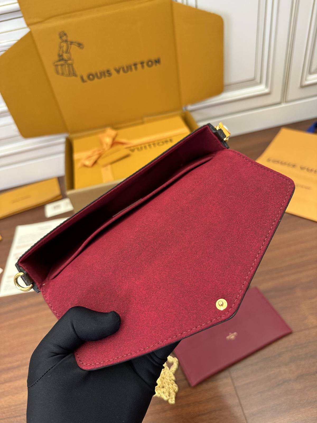 Ellebag Factory’s Exquisite Replication of Louis Vuitton Pochette FÉLICIE Felicie Handbag (M61276/M81896) – Monogram-Best Quality Fake Louis Vuitton Bag Online Store ، حقيبة مصمم طبق الأصل ru