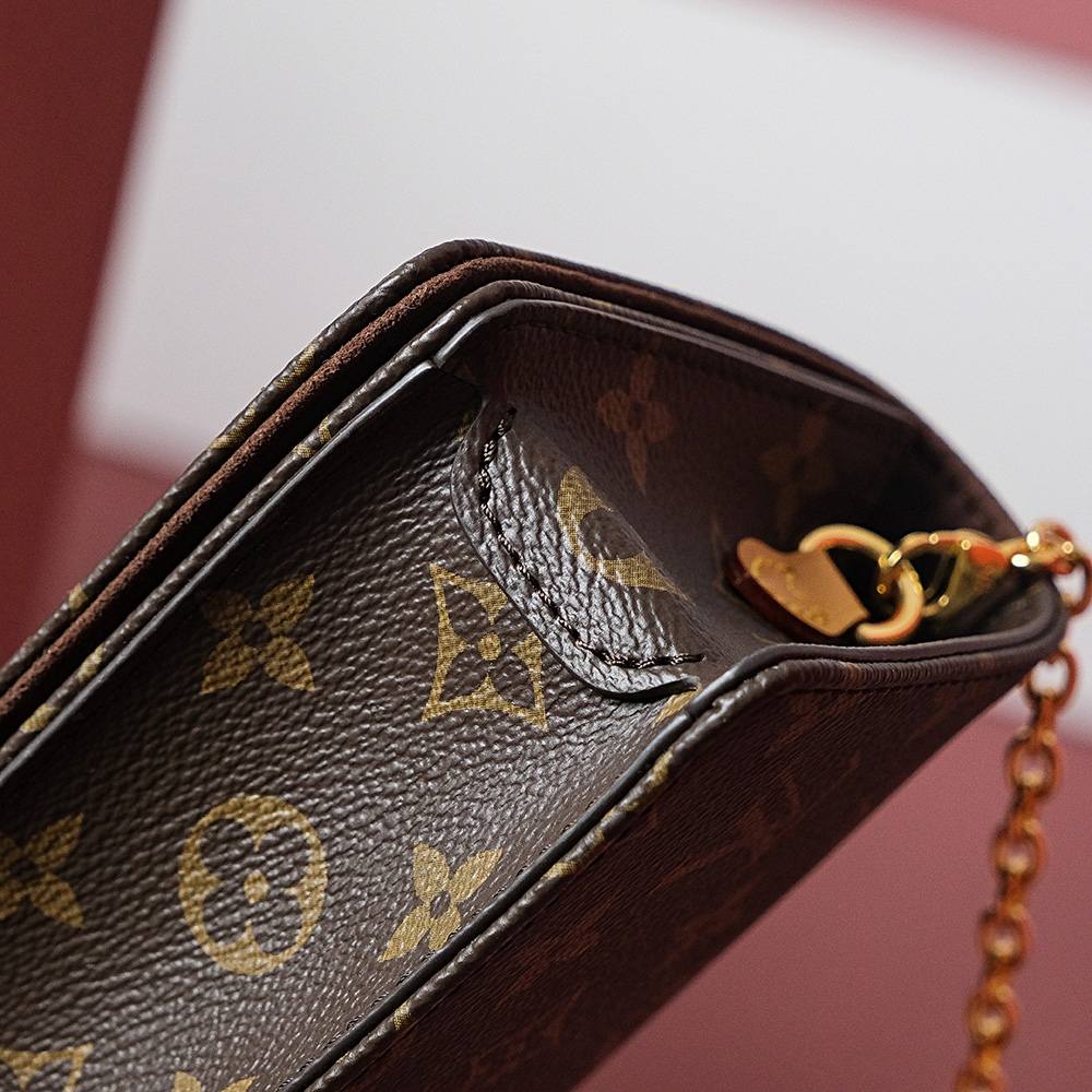 Ellebag Factory’s Expert Replication Techniques for Louis Vuitton Wallet On Chain Lily (M82509)-最好的質量假路易威登包網上商店，複製設計師包 ru