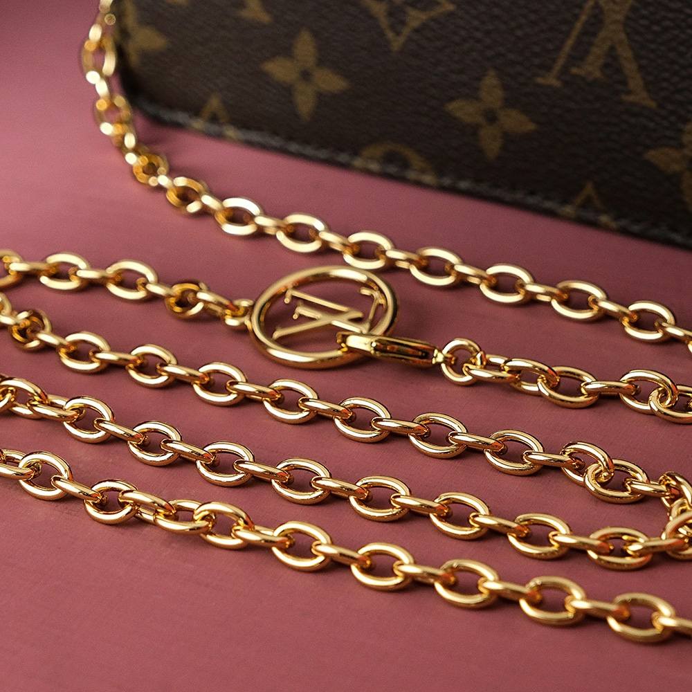 Ellebag Factory’s Expert Replication Techniques for Louis Vuitton Wallet On Chain Lily (M82509)-Nejkvalitnější falešná taška Louis Vuitton Online Store, Replica designer bag ru