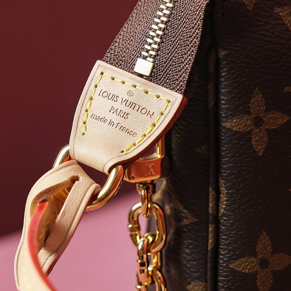 Ellebag Factory’s Masterful Replication of Louis Vuitton Pochette Accessoires M82766-ຄຸນະພາບທີ່ດີທີ່ສຸດ Fake Louis Vuitton Bag Online Store, Replica designer bag ru