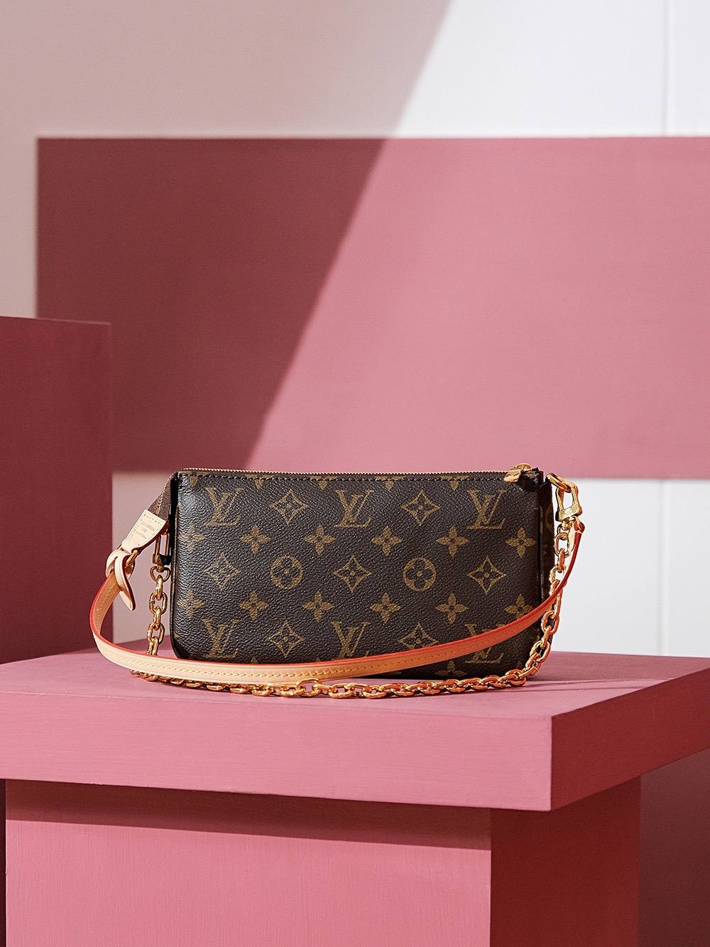 Ellebag Factory’s Masterful Replication of Louis Vuitton Pochette Accessoires M82766-Best Quality Fake Louis Vuitton Bag Online Store, Replica designer bag ru