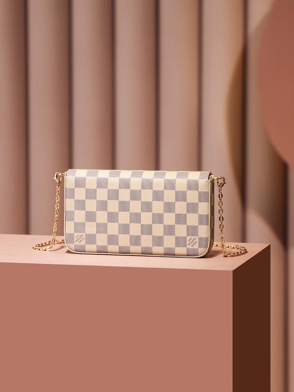 Ellebag Factory’s Exquisite Replication of Louis Vuitton Pochette FÉLICIE N63106-Beste Qualität gefälschte Louis Vuitton-Taschen Online-Shop, Replik-Designer-Tasche ru