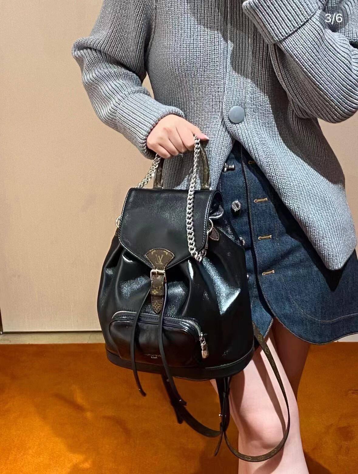 Ellebag’s 1:1 Replica of Louis Vuitton M12587 Montsouris PM: A Masterpiece of Craftsmanship（2024 Nov updated）-بہترین معیار کا جعلی لوئس ووٹن بیگ آن لائن اسٹور، ریپلیکا ڈیزائنر بیگ آر یو