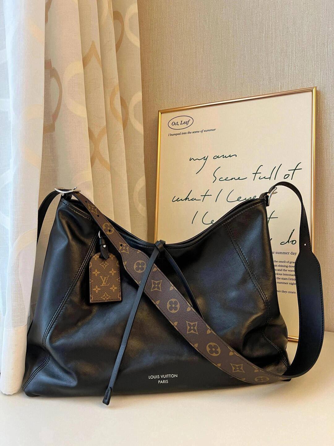 Ellebag’s 1:1 Replica of Louis Vuitton M25143 Carryall Dark Medium Handbag（2024 Nov updated）-Kedai Dalam Talian Beg Louis Vuitton Palsu Kualiti Terbaik, Beg reka bentuk replika ru