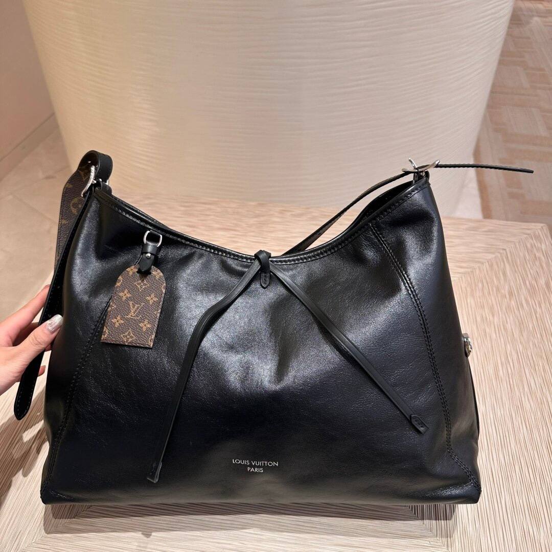 Ellebag’s 1:1 Replica of Louis Vuitton M25143 Carryall Dark Medium Handbag（2024 Nov updated）-Best Quality Replica designer Bag factory in China