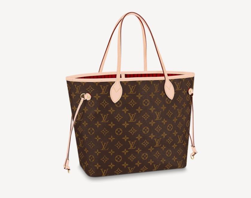 Ellebag’s 1:1 Replica of Louis Vuitton M41177 Neverfull Medium Tote – The Iconic Monogram with Red Interior （2024 Nov updated）-Paras laatu väärennetty Louis Vuitton laukku verkkokauppa, replika suunnittelija laukku ru