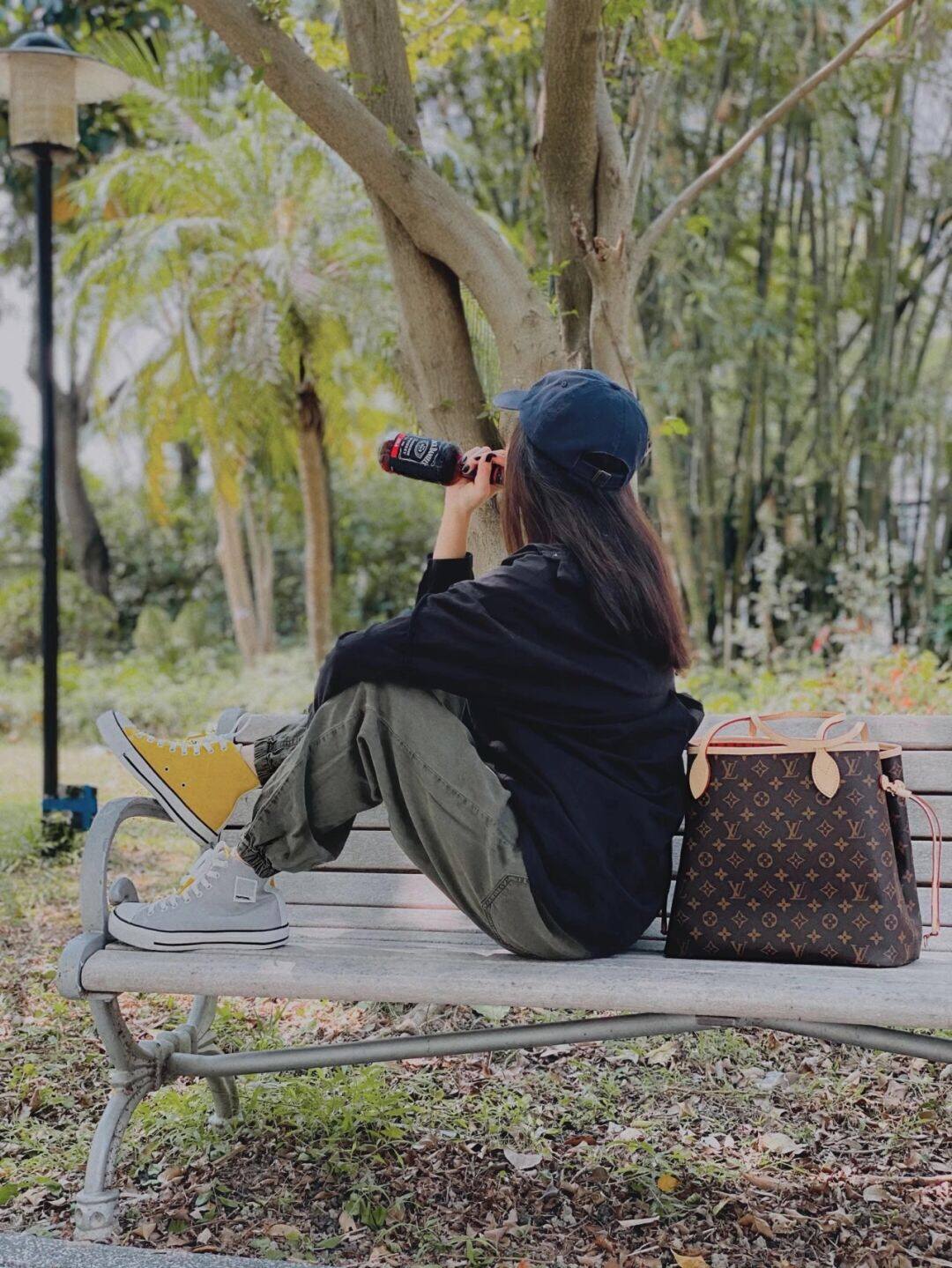 Ellebag’s 1:1 Replica of Louis Vuitton M41177 Neverfull Medium Tote – The Iconic Monogram with Red Interior （2024 Nov updated）-ร้านค้าออนไลน์กระเป๋า Louis Vuitton ปลอมคุณภาพดีที่สุด, กระเป๋าออกแบบจำลอง ru