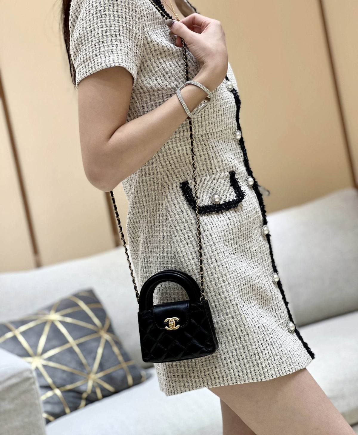 Chanel Replica: The Exquisite Kelly-Style Clutch with Chain by Ellebag(2024 Nov Updated)-Best Quality Replica designer Bag factory in China