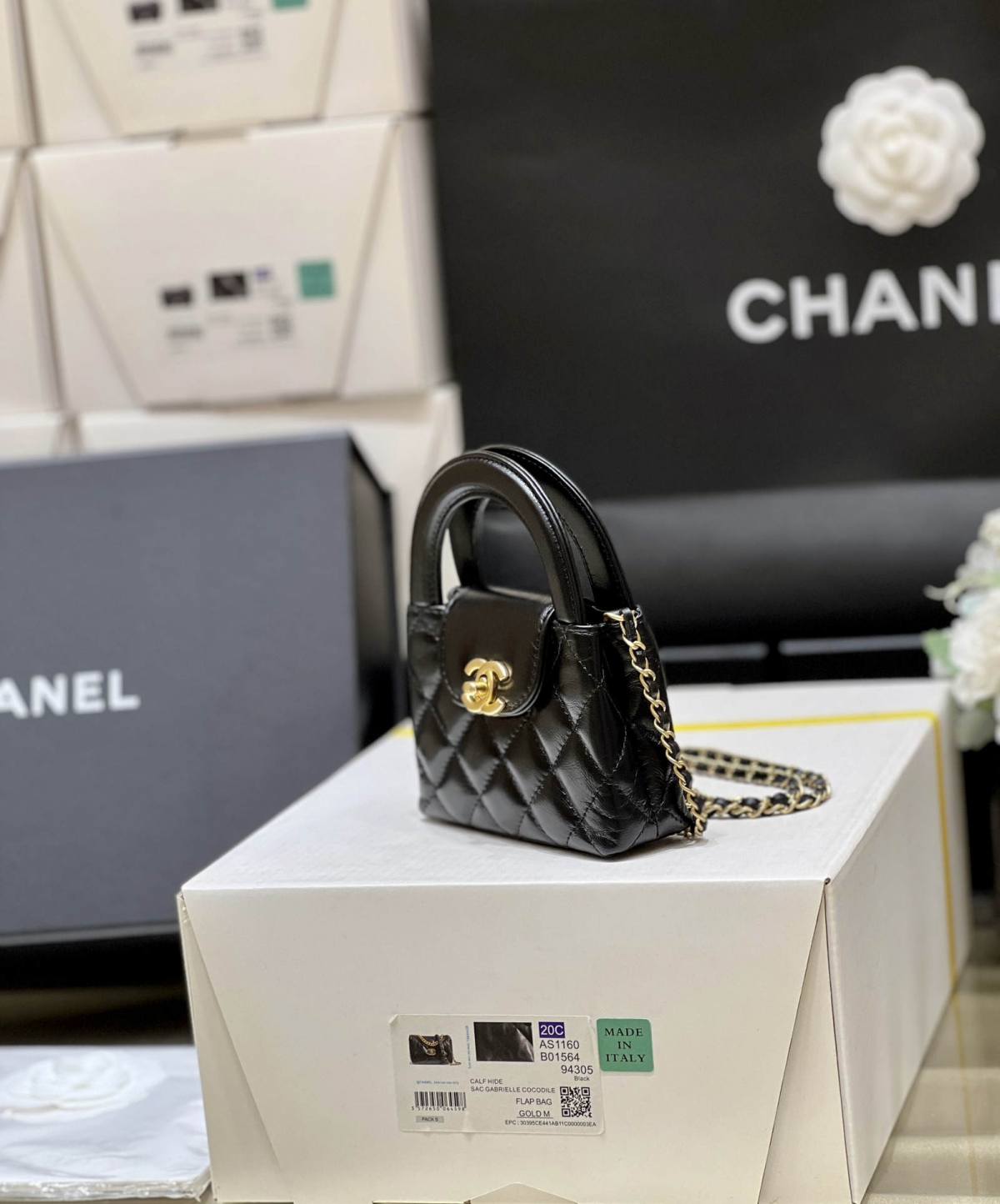 Chanel Replica: The Exquisite Kelly-Style Clutch with Chain by Ellebag(2024 Nov Updated)-Bästa kvalitet Fake Louis Vuitton Bag Online Store, Replica designer bag ru