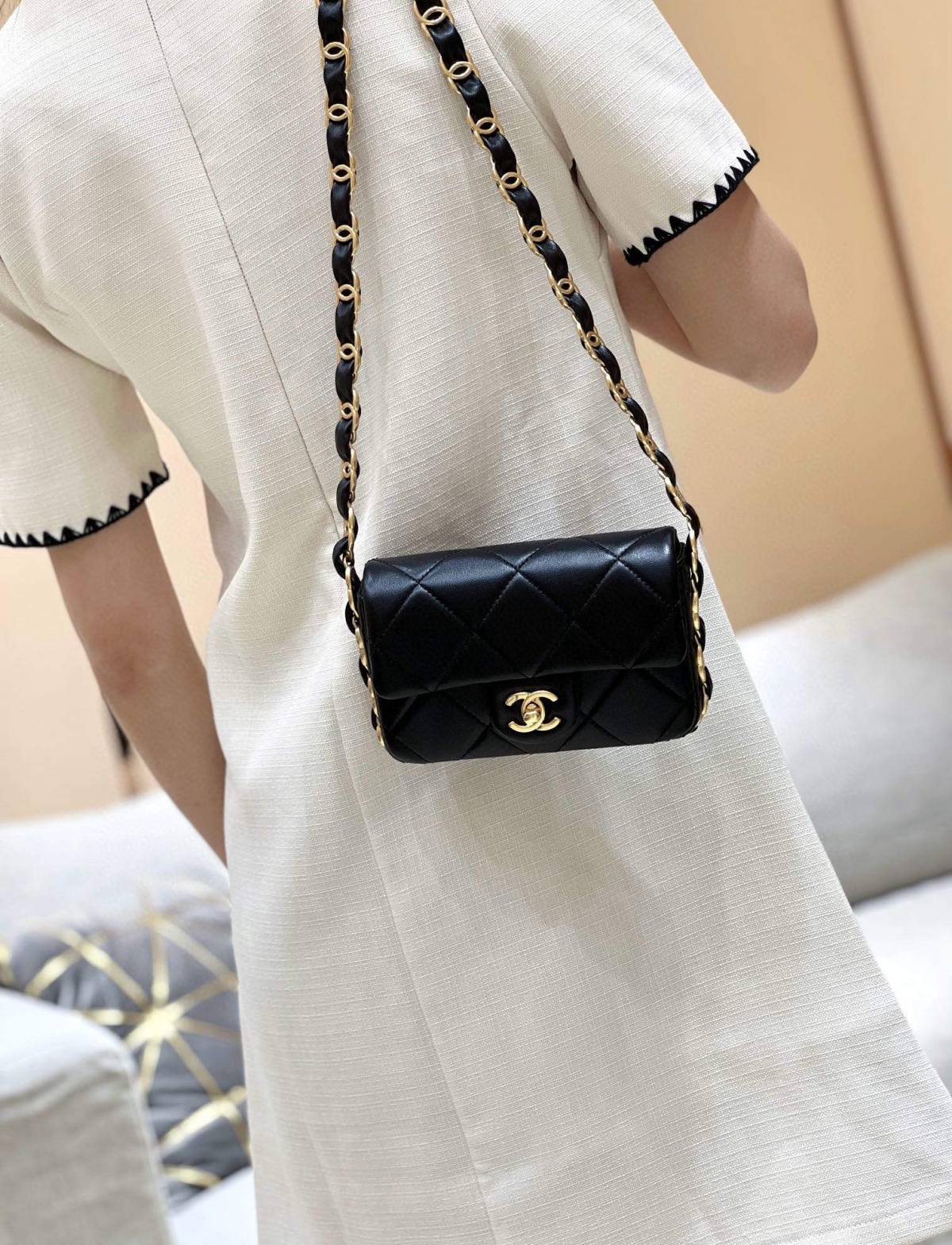 Elegance in Craftsmanship: Ellebag super replica Chanel AS5175 Flap Bag(2024 Nov Updated)-Najlepsza jakość fałszywych torebek Louis Vuitton Sklep internetowy, projektant repliki torebki ru