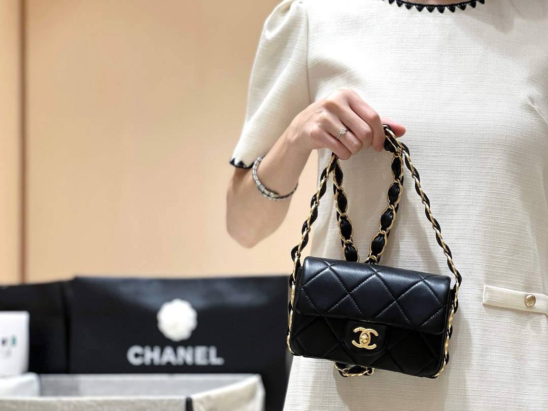 Elegance in Craftsmanship: Ellebag super replica Chanel AS5175 Flap Bag(2024 Nov Updated)-Umgangatho ogqwesileyo woMgangatho weFake weLouis Vuitton kwiVenkile ye-Intanethi, ibhegi yomyili weReplica ru