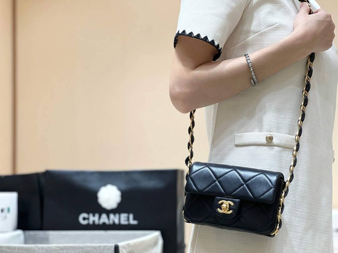 Elegance in Craftsmanship: Ellebag super replica Chanel AS5175 Flap Bag(2024 Nov Updated)-Negozio in linea della borsa falsa di Louis Vuitton di migliore qualità, borsa del progettista della replica ru