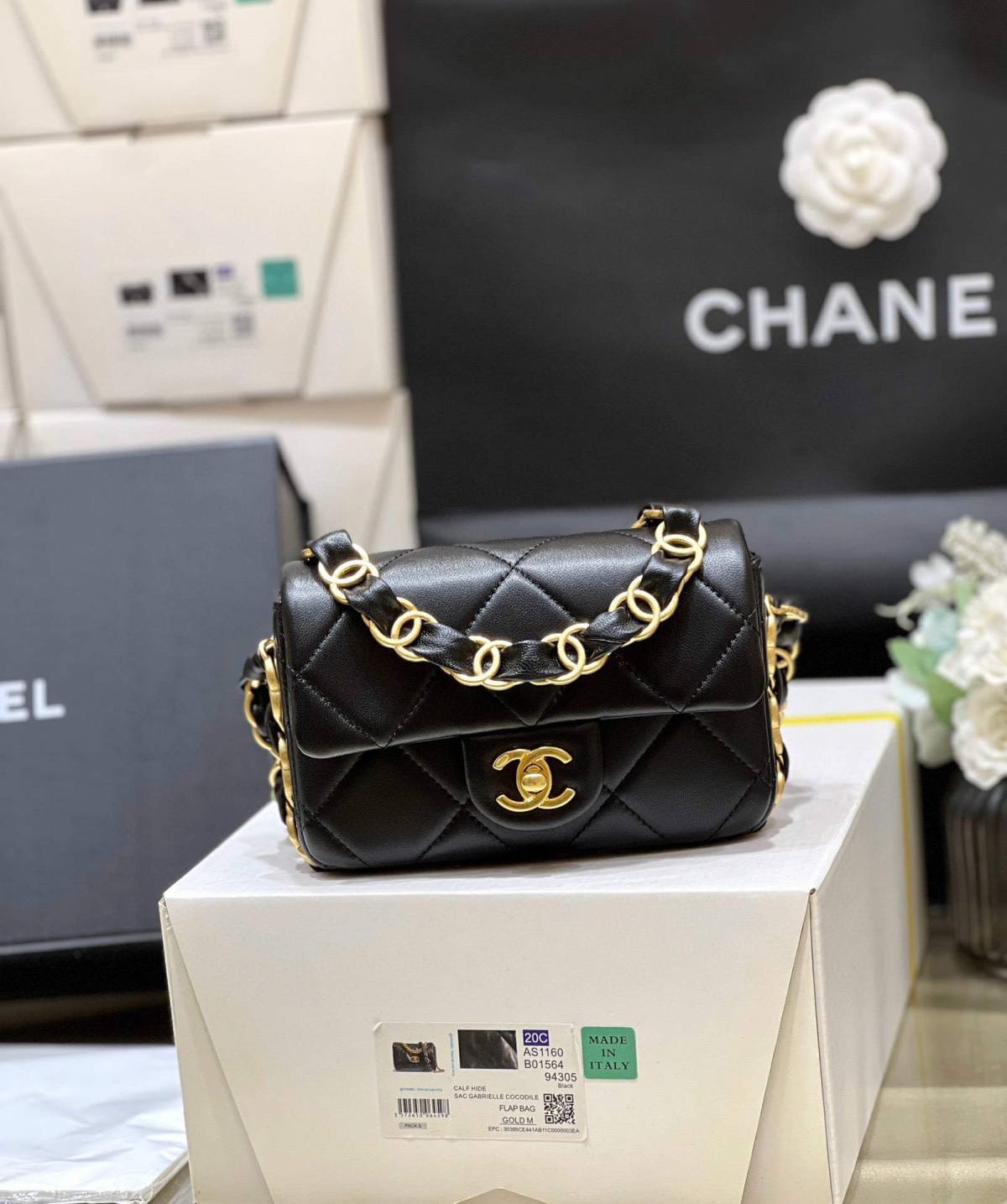 Elegance in Craftsmanship: Ellebag super replica Chanel AS5175 Flap Bag(2024 Nov Updated)-Negozio in linea della borsa falsa di Louis Vuitton di migliore qualità, borsa del progettista della replica ru