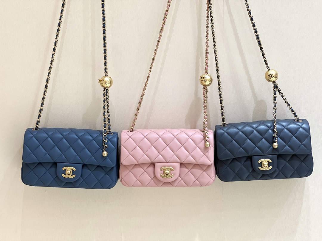 Ellebag highest replica Chanel CF with CC Gold Ball on Chain: A Delicate Pink Mini Delight(2024 Dec Updated)-Best Quality Fake Louis Vuitton Bag Online Store, Replica designer bag ru