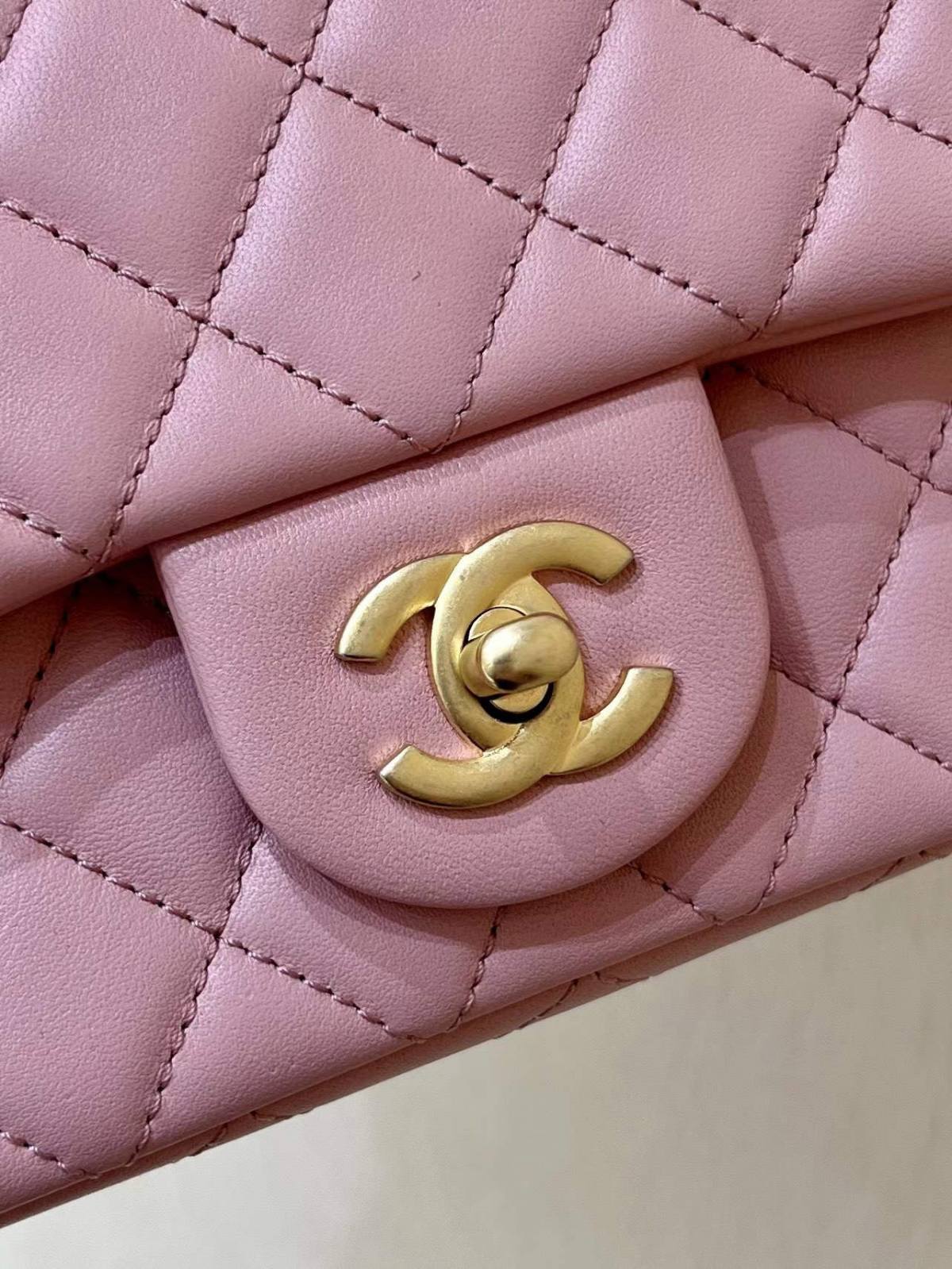 Ellebag highest replica Chanel CF with CC Gold Ball on Chain: A Delicate Pink Mini Delight(2024 Dec Updated)-Best Quality Fake Louis Vuitton Bag Online Store, Replica designer bag ru