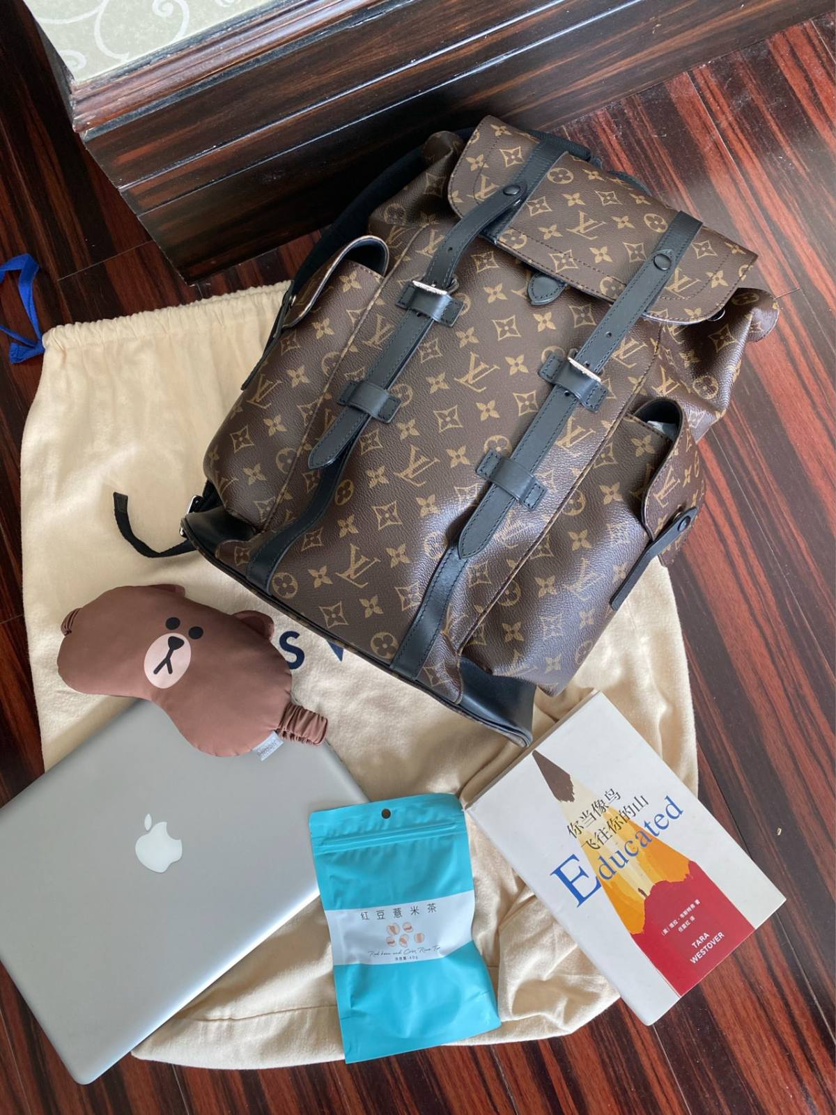 Ellebag’s 1:1 Replica of Louis Vuitton M43735 Christopher Medium Backpack – A Tribute to Rugged Elegance(2024 Dec Updated)-সেরা মানের নকল লুই ভিটন ব্যাগ অনলাইন স্টোর, রেপ্লিকা ডিজাইনার ব্যাগ ru