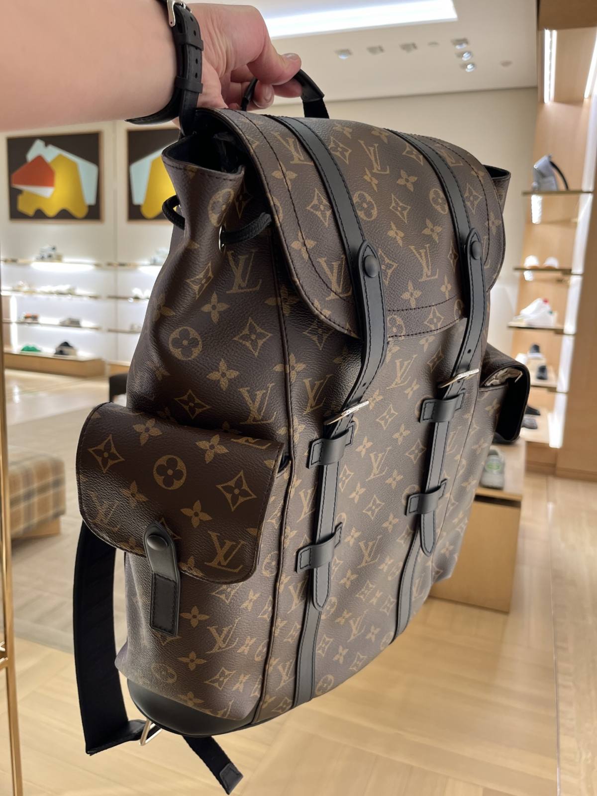 Ellebag’s 1:1 Replica of Louis Vuitton M43735 Christopher Medium Backpack – A Tribute to Rugged Elegance(2024 Dec Updated)-সেরা মানের নকল লুই ভিটন ব্যাগ অনলাইন স্টোর, রেপ্লিকা ডিজাইনার ব্যাগ ru