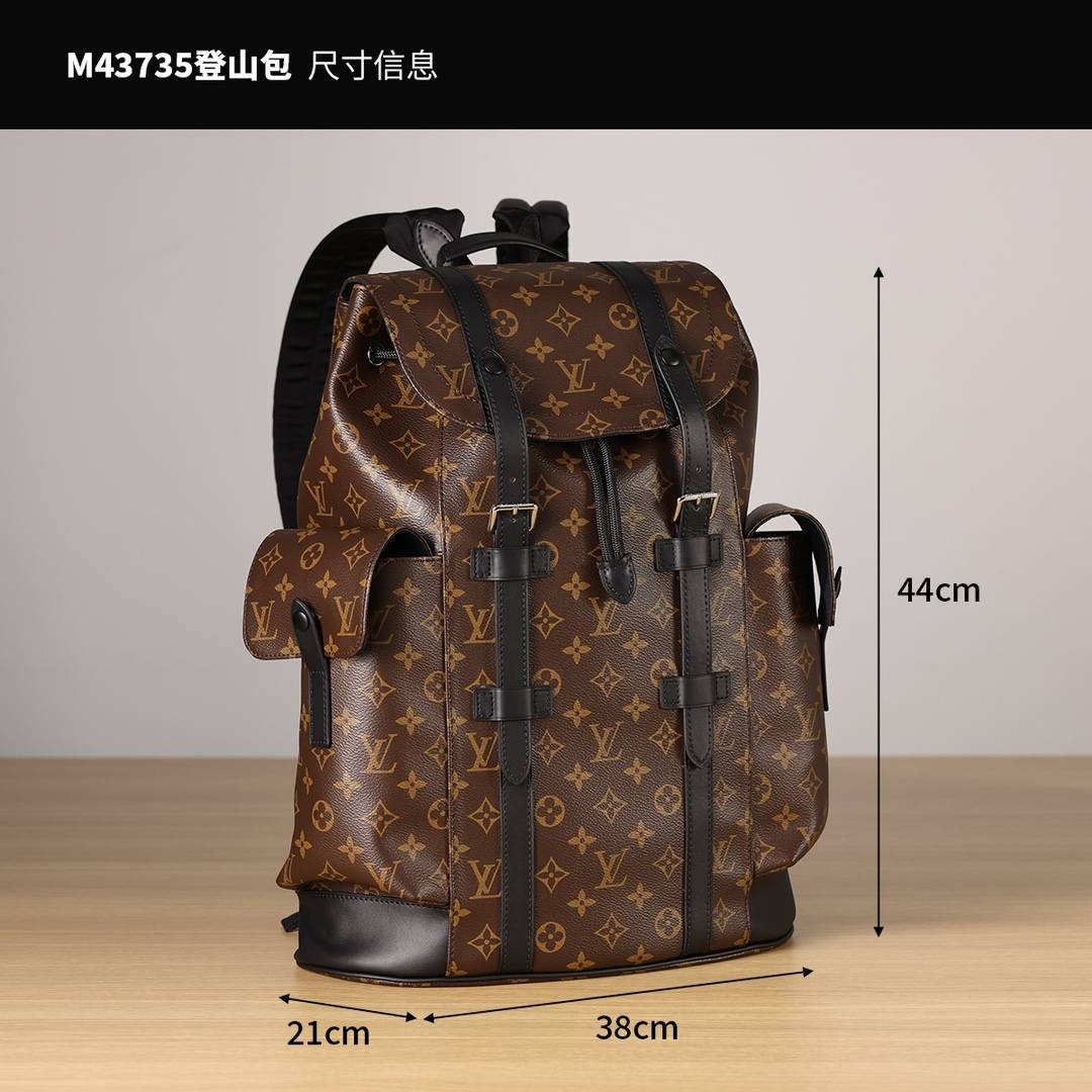 Ellebag’s 1:1 Replica of Louis Vuitton M43735 Christopher Medium Backpack – A Tribute to Rugged Elegance(2024 Dec Updated)-সেরা মানের নকল লুই ভিটন ব্যাগ অনলাইন স্টোর, রেপ্লিকা ডিজাইনার ব্যাগ ru