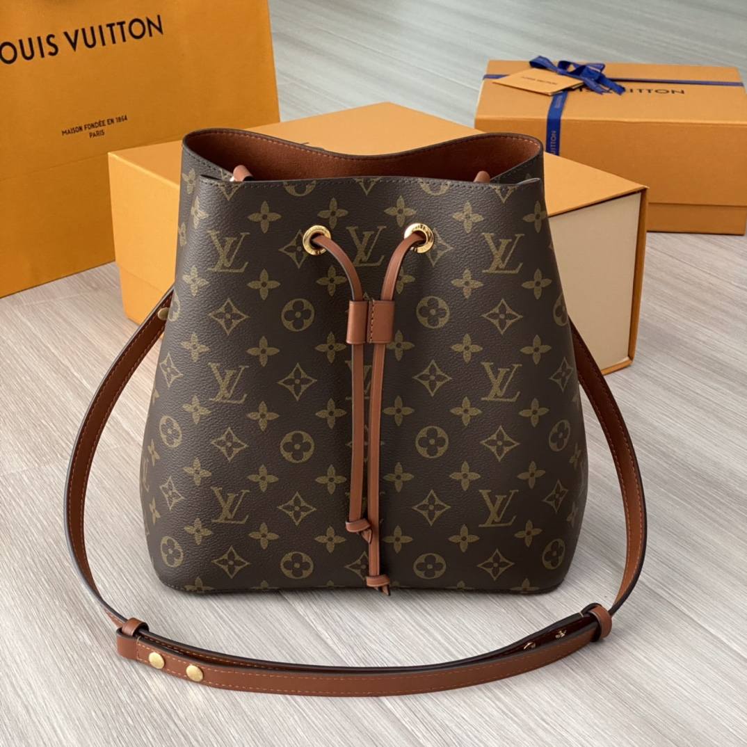 Ellebag’s 1:1 Replica of Louis Vuitton M44887 Caramel Bucket Bag: Recreating a Timeless Icon(2024 Dec updated)-Meilleure qualité de faux sac Louis Vuitton en ligne, réplique de sac de créateur ru