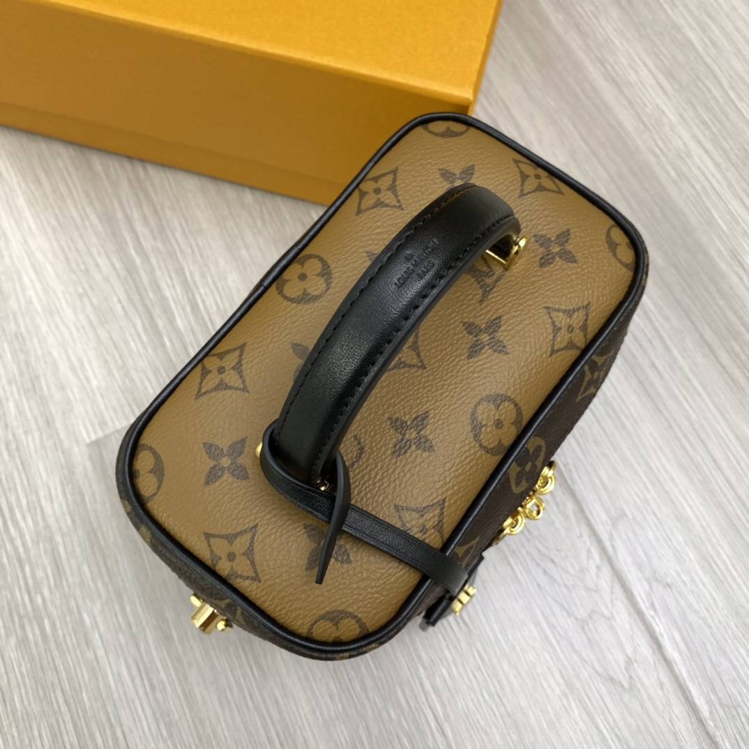 Ellebag’s 1:1 Replica of Louis Vuitton M45165 Vanity Small Handbag Crossbody: The Ultimate in Craftsmanship(2024 Dec Updated)-Meilleure qualité de faux sac Louis Vuitton en ligne, réplique de sac de créateur ru