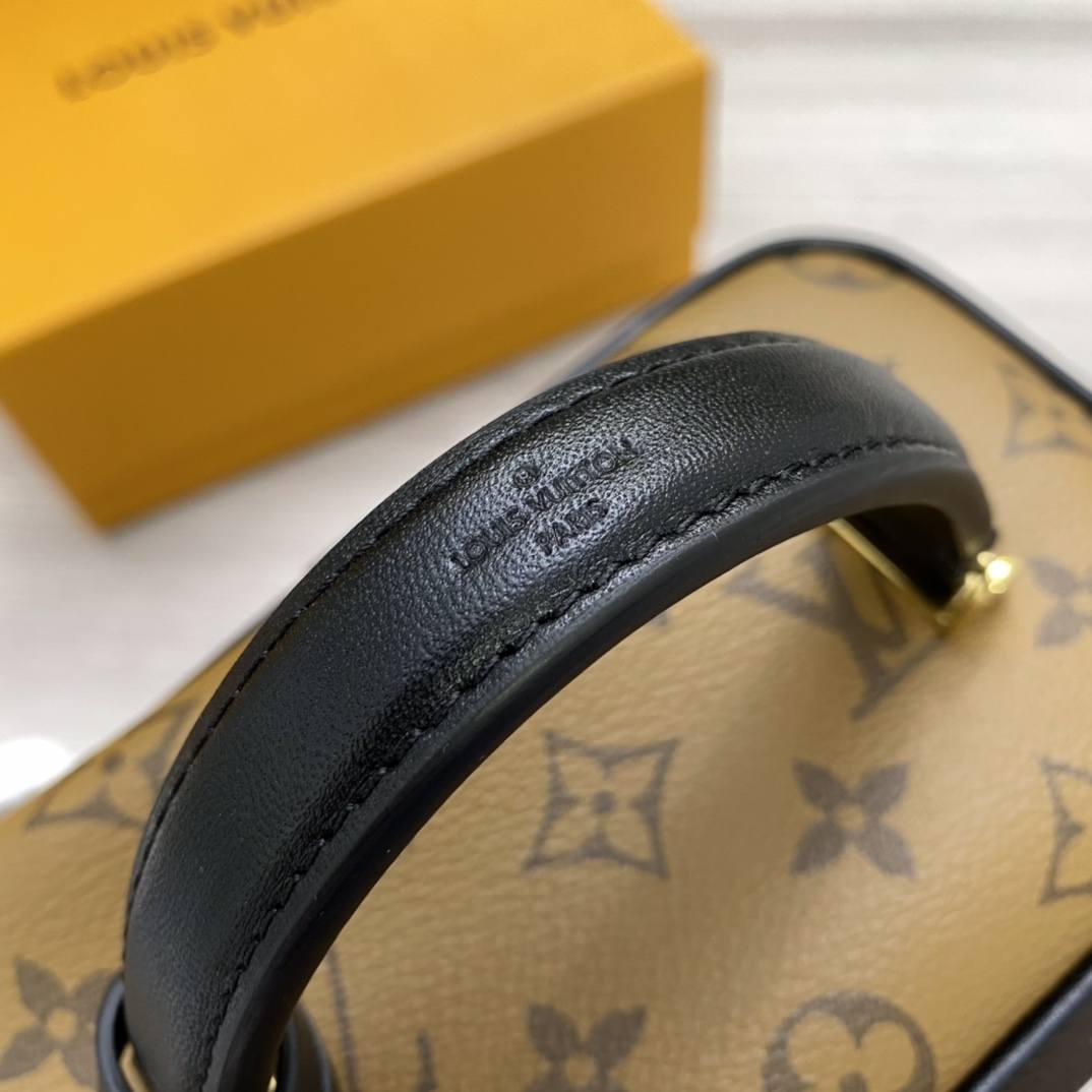 Ellebag’s 1:1 Replica of Louis Vuitton M45165 Vanity Small Handbag Crossbody: The Ultimate in Craftsmanship(2024 Dec Updated)-Meilleure qualité de faux sac Louis Vuitton en ligne, réplique de sac de créateur ru