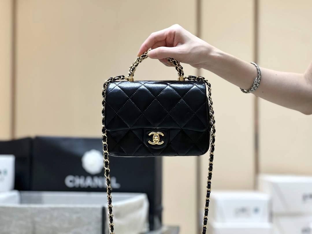 Ellebag super fake Chanel 24B Mini Flap Bag with Top Handle: A 2024 Masterpiece(2024 Dec Updated)-Meilleure qualité de faux sac Louis Vuitton en ligne, réplique de sac de créateur ru