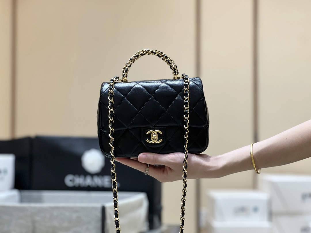 Ellebag super fake Chanel 24B Mini Flap Bag with Top Handle: A 2024 Masterpiece(2024 Dec Updated)-Meilleure qualité de faux sac Louis Vuitton en ligne, réplique de sac de créateur ru